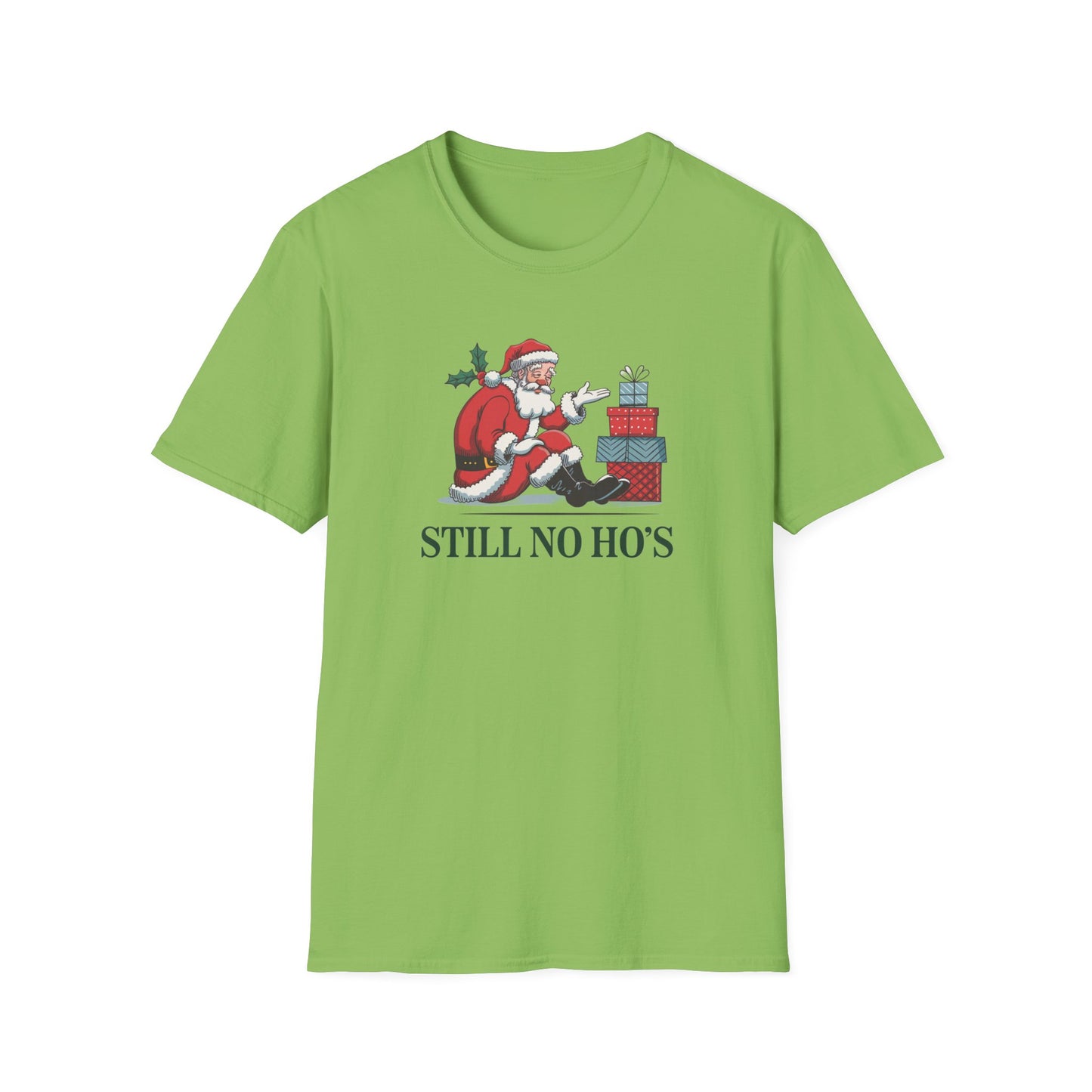Funny Christmas T-Shirt, Santa Humor Tee, Holiday Gift, Unisex Top, Ugly Sweater Replacement, Christmas Party Shirt