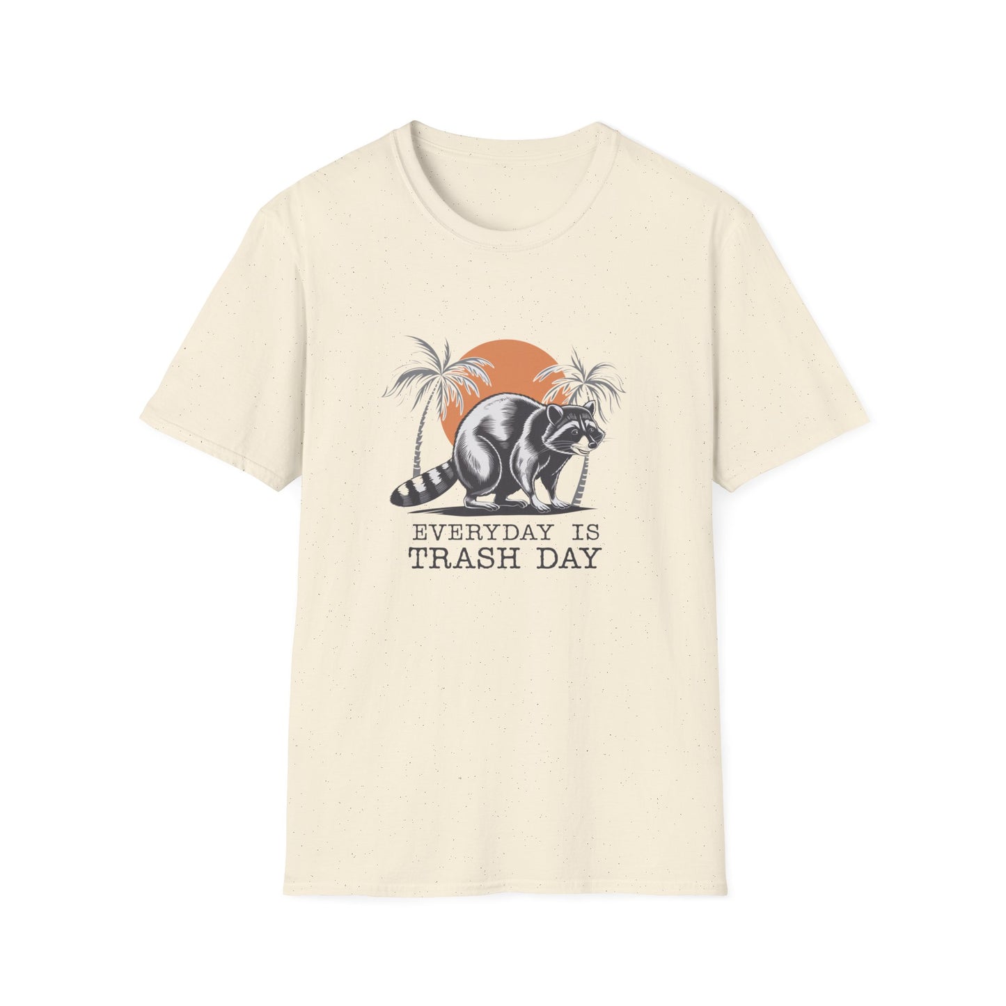 Everyday is Trash Day Unisex Softstyle T-Shirt - Fun Graphic Tee for Casual Wear