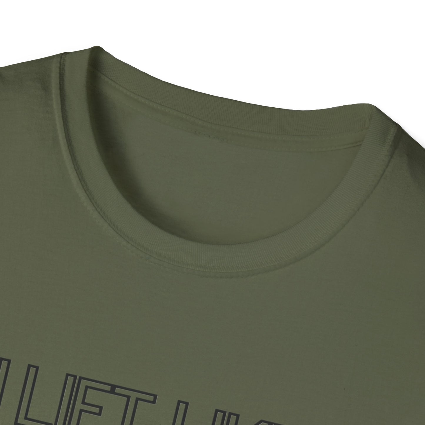 Funny Gym Motivation T-Shirt - "I Lift Like An Old Man, Try to Keep Up"