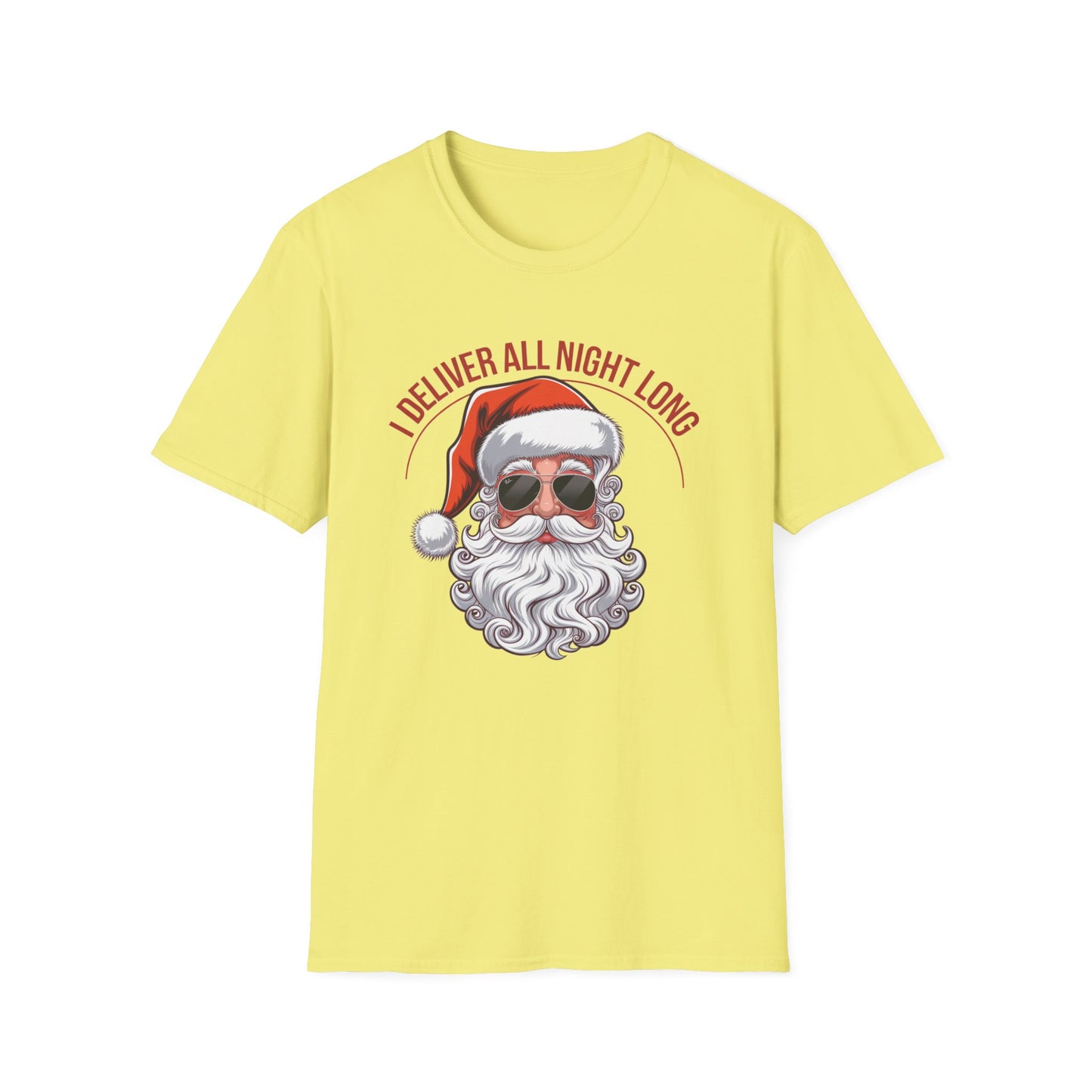 Santa Delivery T-Shirt, Funny Christmas Shirt, Holiday Gift, Relaxed Fit Tee, Unisex Tee for Christmas Lovers