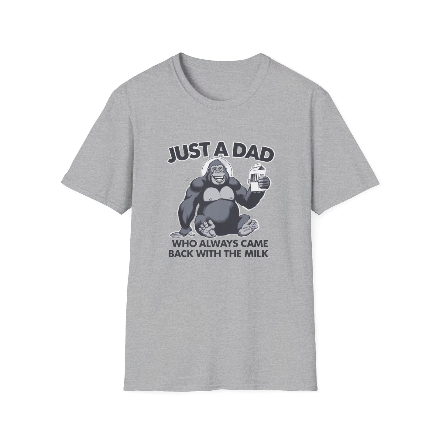 Just a Dad Unisex Softstyle T-Shirt - Humorous Father's Day Gift, Comfortable Casual Wear