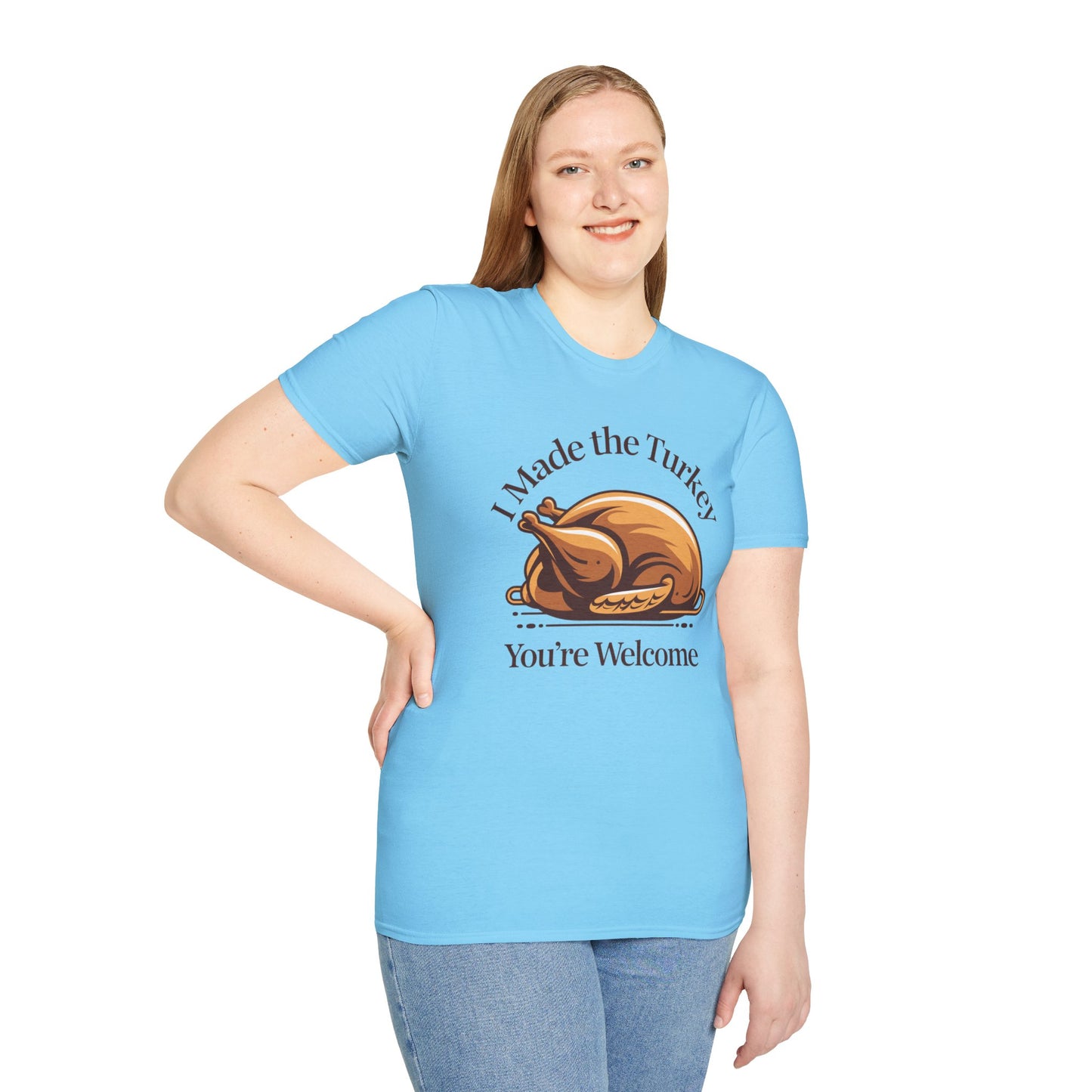 Funny Thanksgiving T-Shirt, Casual Unisex Tee, Gift for Home Chefs, Holiday Apparel, Thanksgiving Dinner Shirt