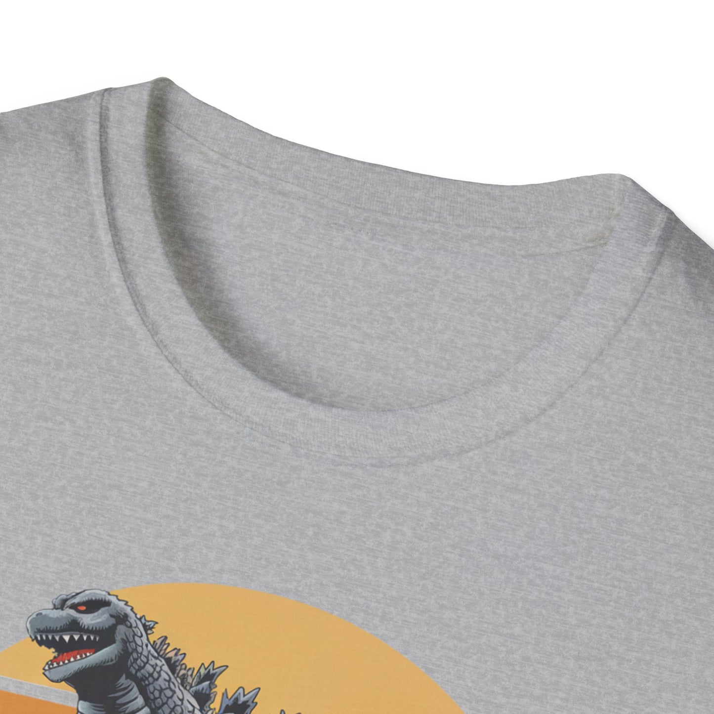 Dadzilla Tee - Unisex Softstyle T-Shirt for Dad Enthusiasts Fathers Day Gift