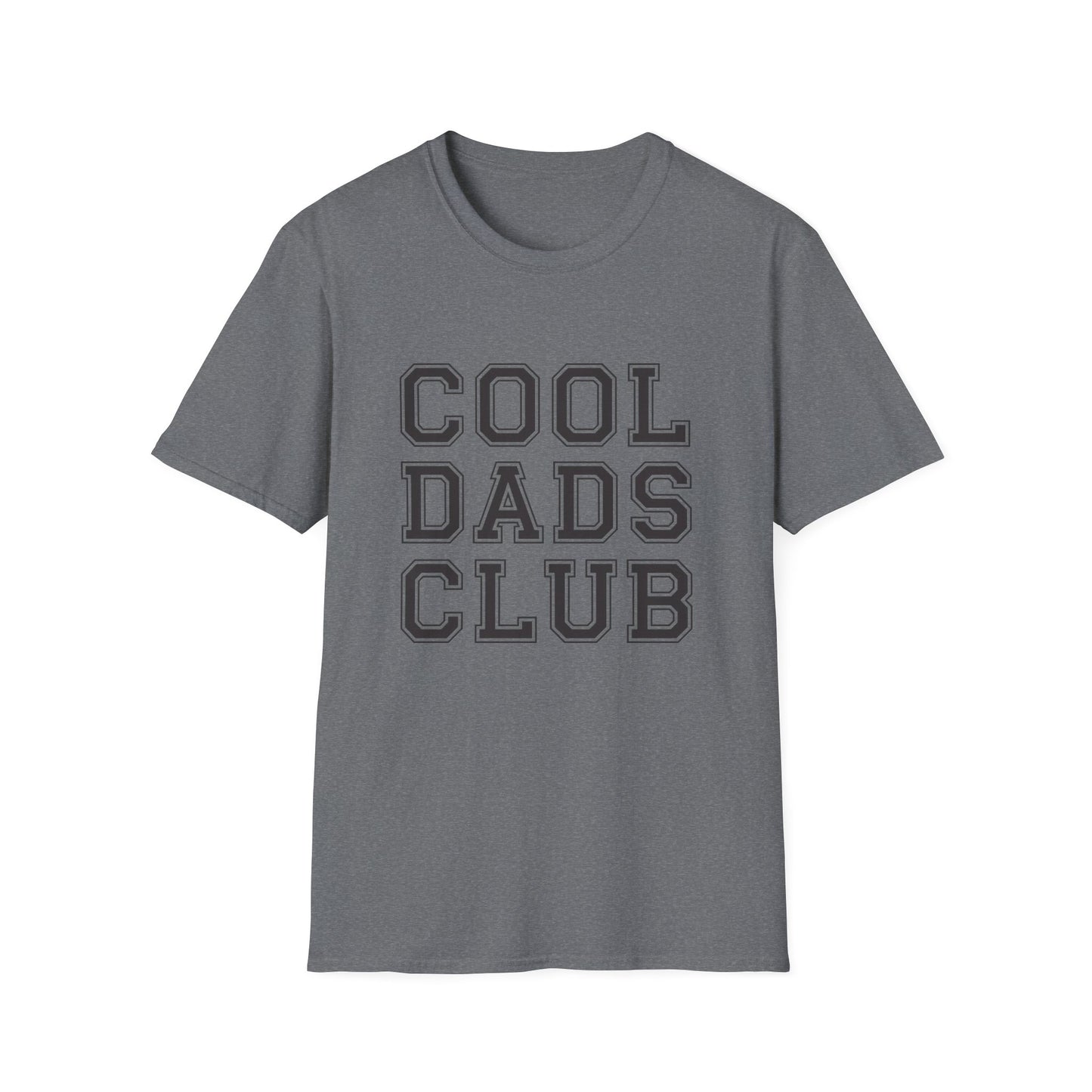 Cool Dads Club Unisex Softstyle T-Shirt - Perfect Gift for Father's Day