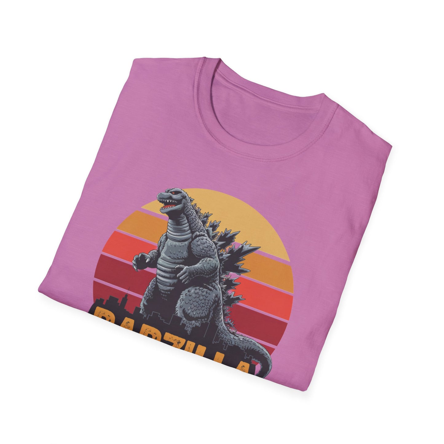 Dadzilla Tee - Unisex Softstyle T-Shirt for Dad Enthusiasts Fathers Day Gift