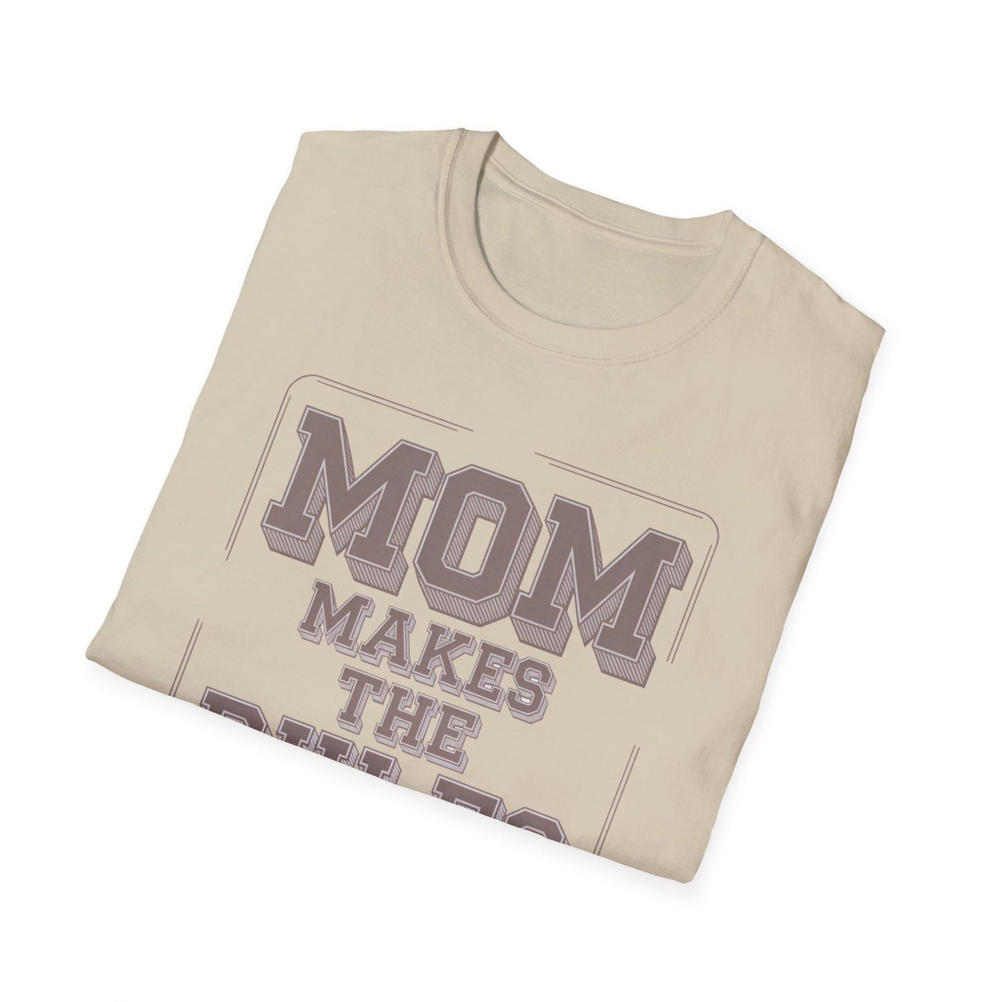 Mom Makes the Rules T-Shirt | Funny Mother's Day Gift, Family Reunion Apparel, Casual Everyday Wear, Unisex Tee, Gift for Mom