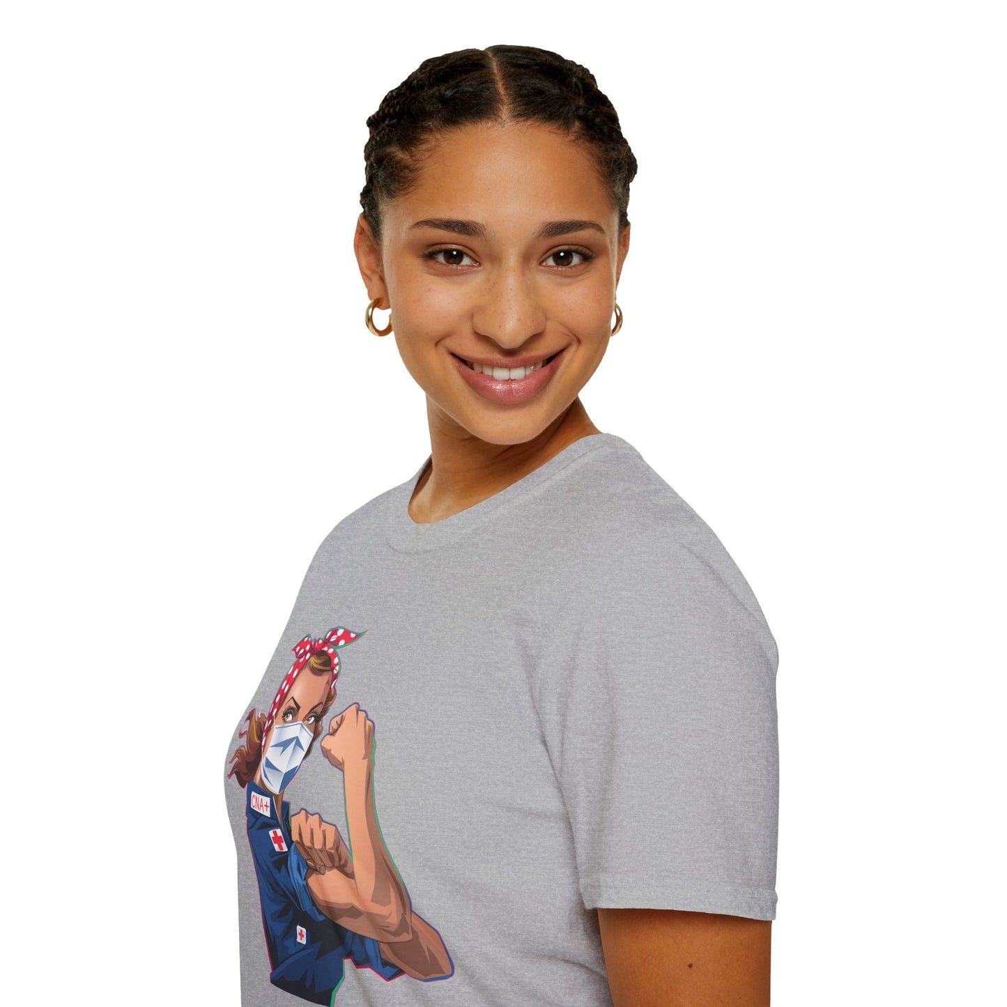 Empowering Rosie the Riveter T-Shirt, Feminist Gift, Retro Graphic Tee, Celebration of Strength, Independence Day Style