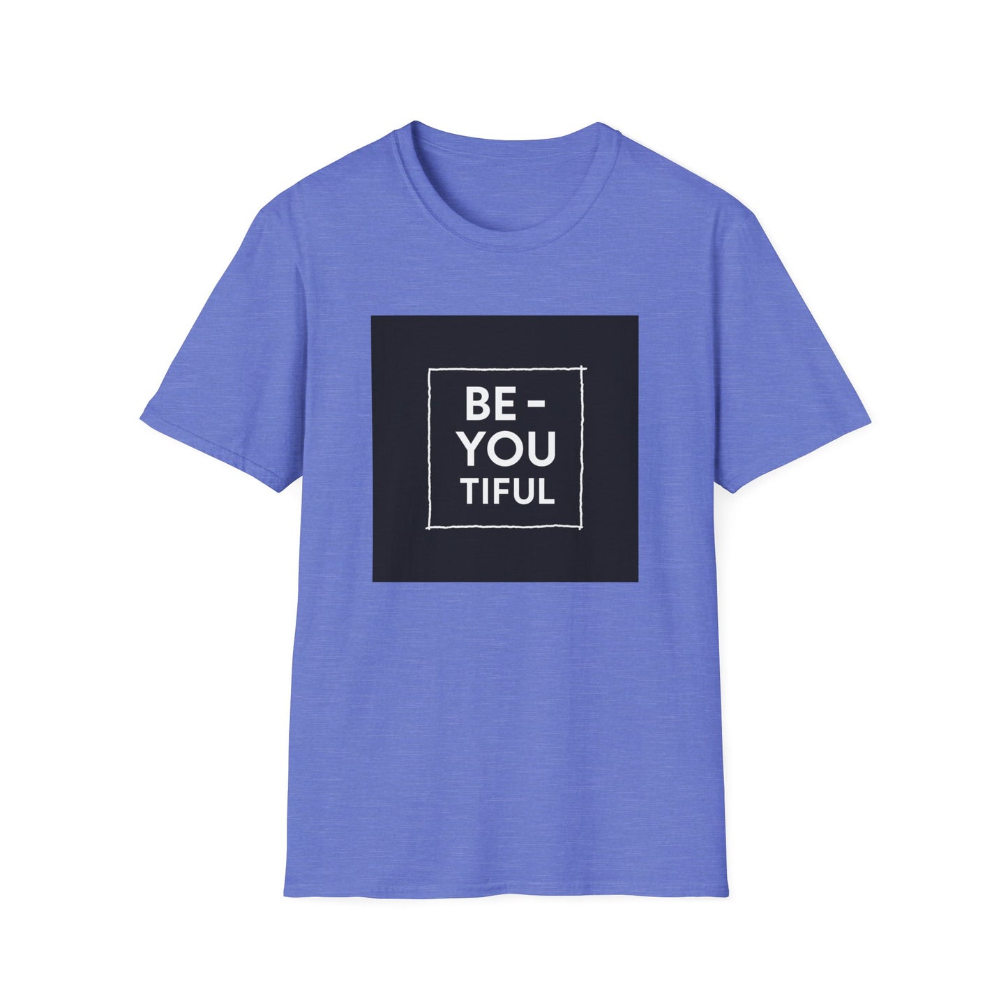 Be-You-Tiful Unisex Softstyle T-Shirt - Inspiring Message Shirt, Casual Wear, Gift for Friends, Motivational Apparel, Everyday Comfort