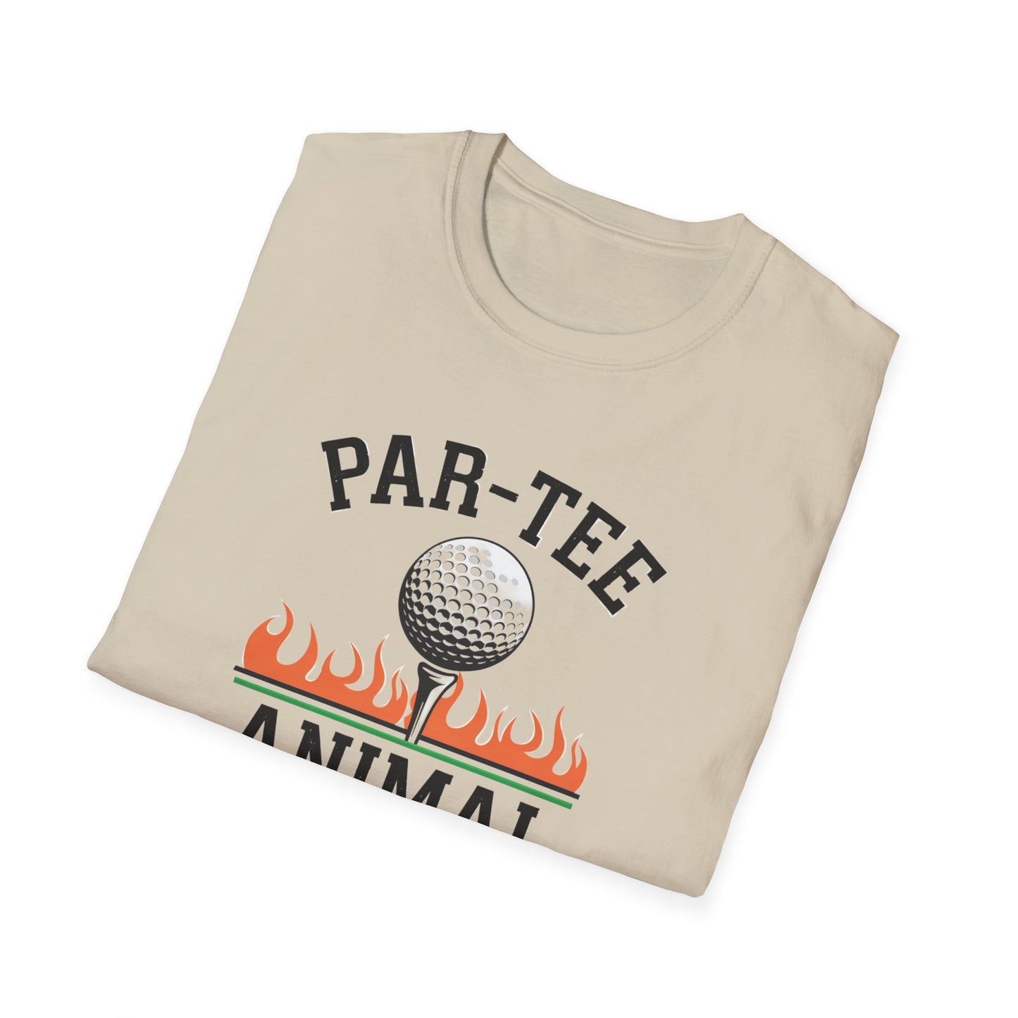 Par-Tee Animal Unisex Softstyle T-Shirt - Fun Golf Tee for Golf Lovers