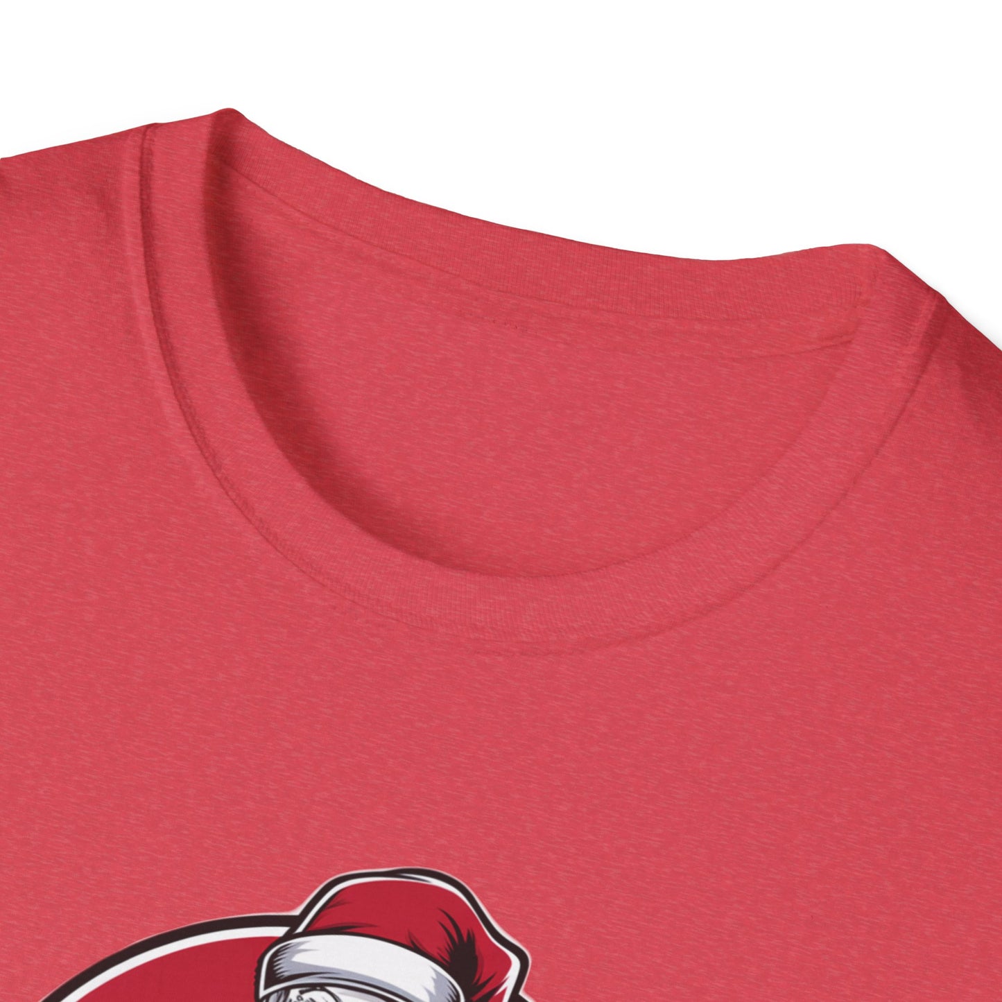 Christmas Muscle Santa Unisex T-Shirt, Holiday Gift, Funny Tee, Santa Outfit, Christmas Apparel