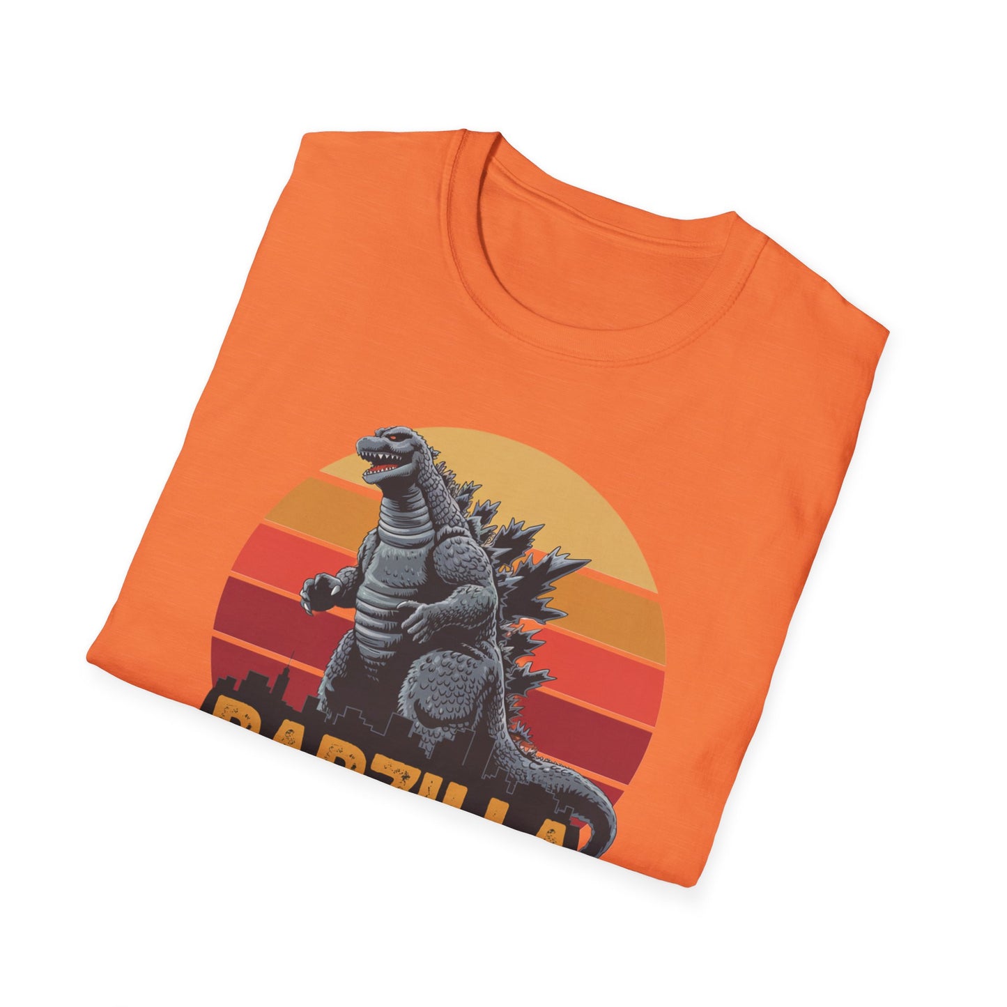 Dadzilla Tee - Unisex Softstyle T-Shirt for Dad Enthusiasts Fathers Day Gift