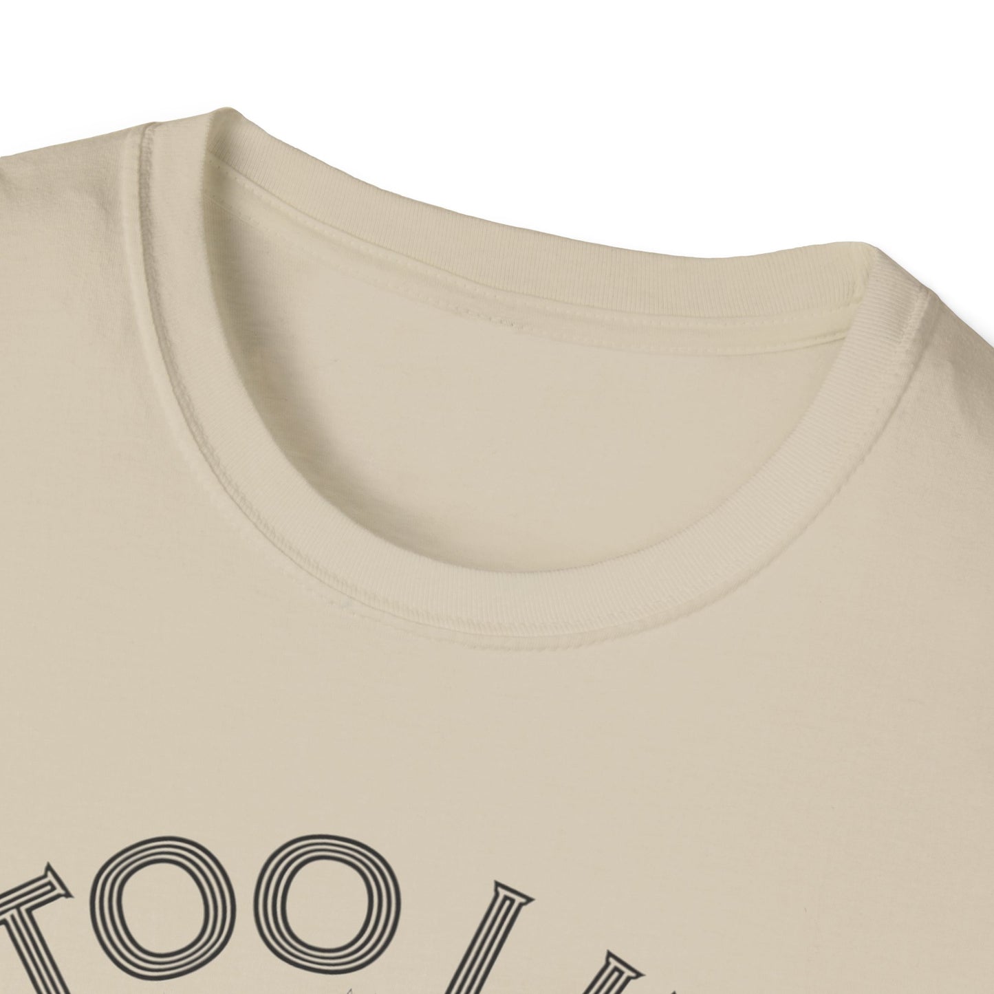 Too Lit to Quit Unisex Softstyle T-Shirt, Funny Holiday Tee, Christmas Apparel, Gift for Him/Her, Casual Wear, Festive Shirt