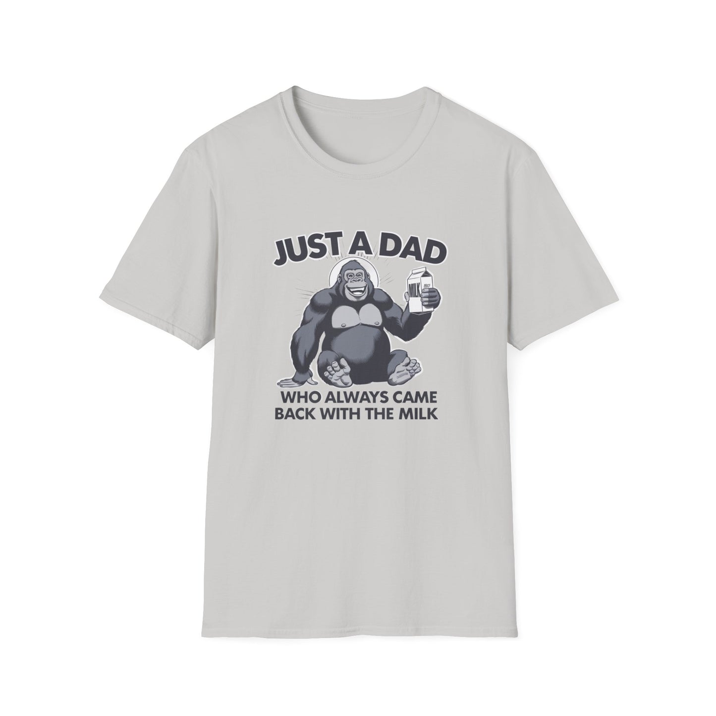 Just a Dad Unisex Softstyle T-Shirt - Humorous Father's Day Gift, Comfortable Casual Wear