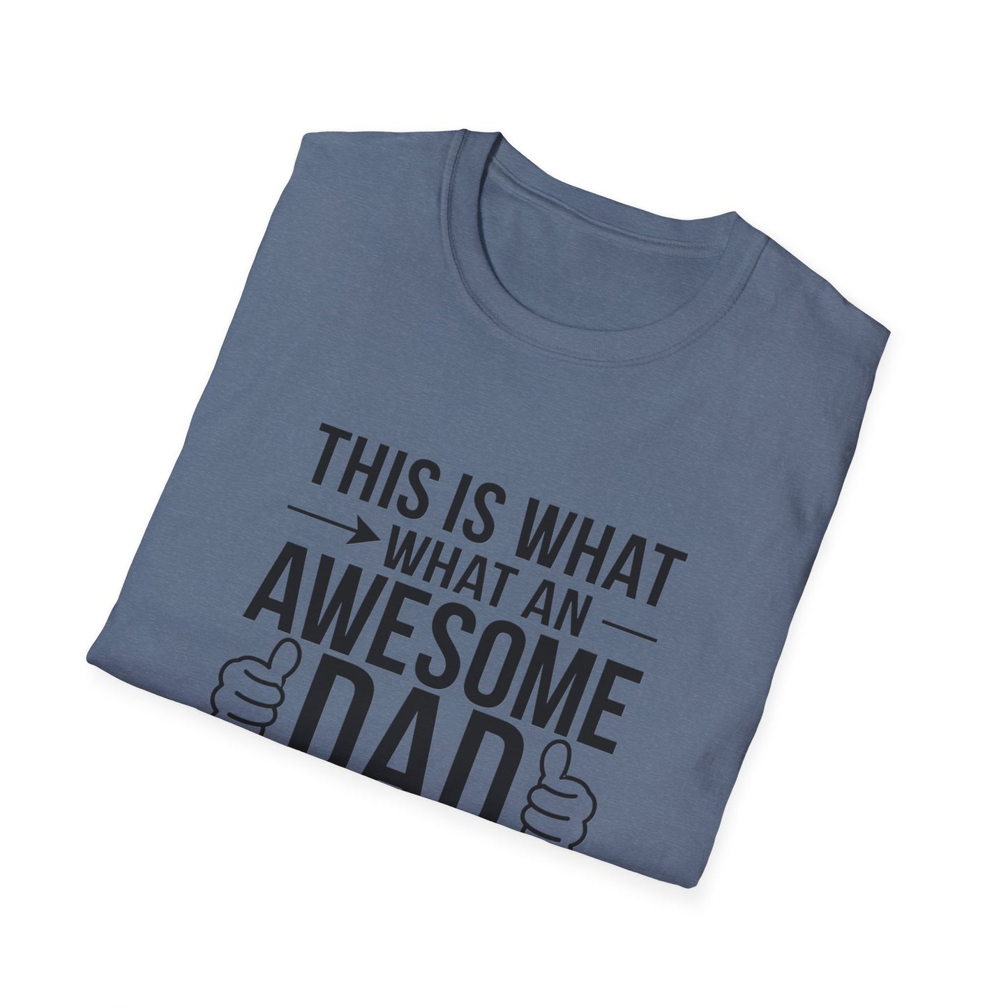 Awesome Dad Unisex Softstyle T-Shirt - Perfect Father's Day Gift