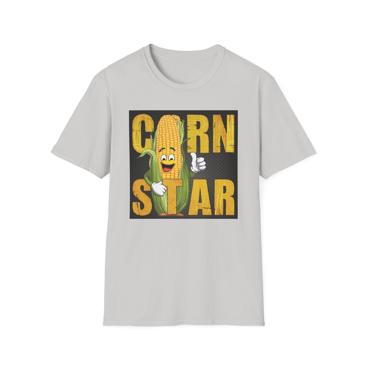 Corn Star Unisex Softstyle T-Shirt - Fun and Quirky Tee for Corn Lovers