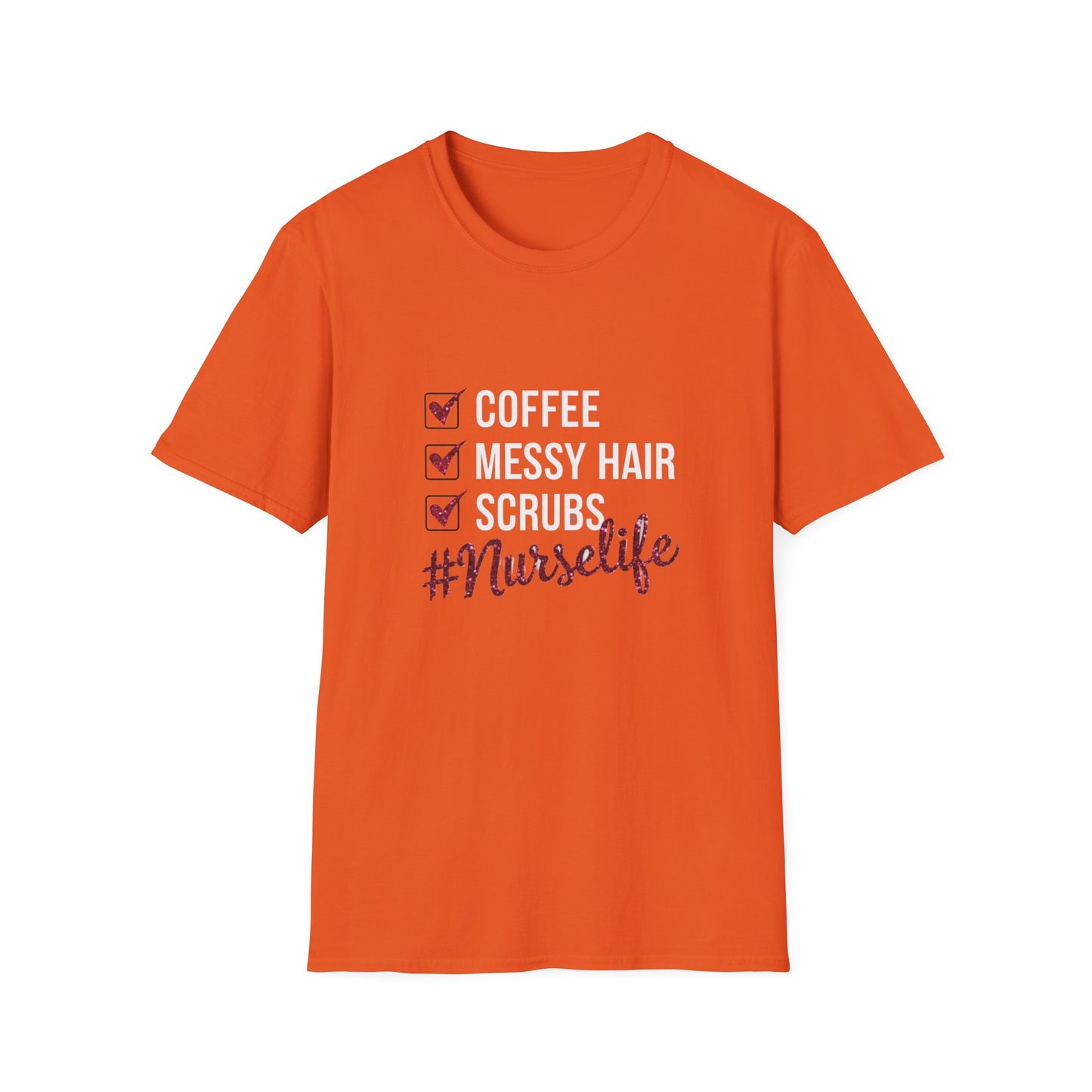 Nurse Life Unisex Softstyle T-Shirt - Perfect for Healthcare Professionals