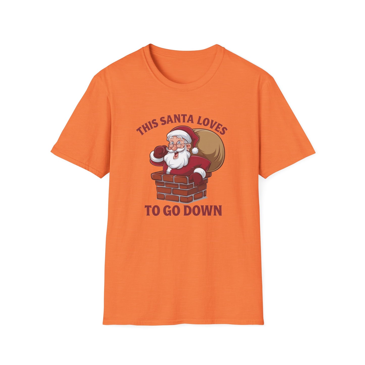 Funny Christmas Santa T-Shirt, Holiday Tee, Unisex Shirt, Christmas Gift, Humor Apparel, Festive Outfit