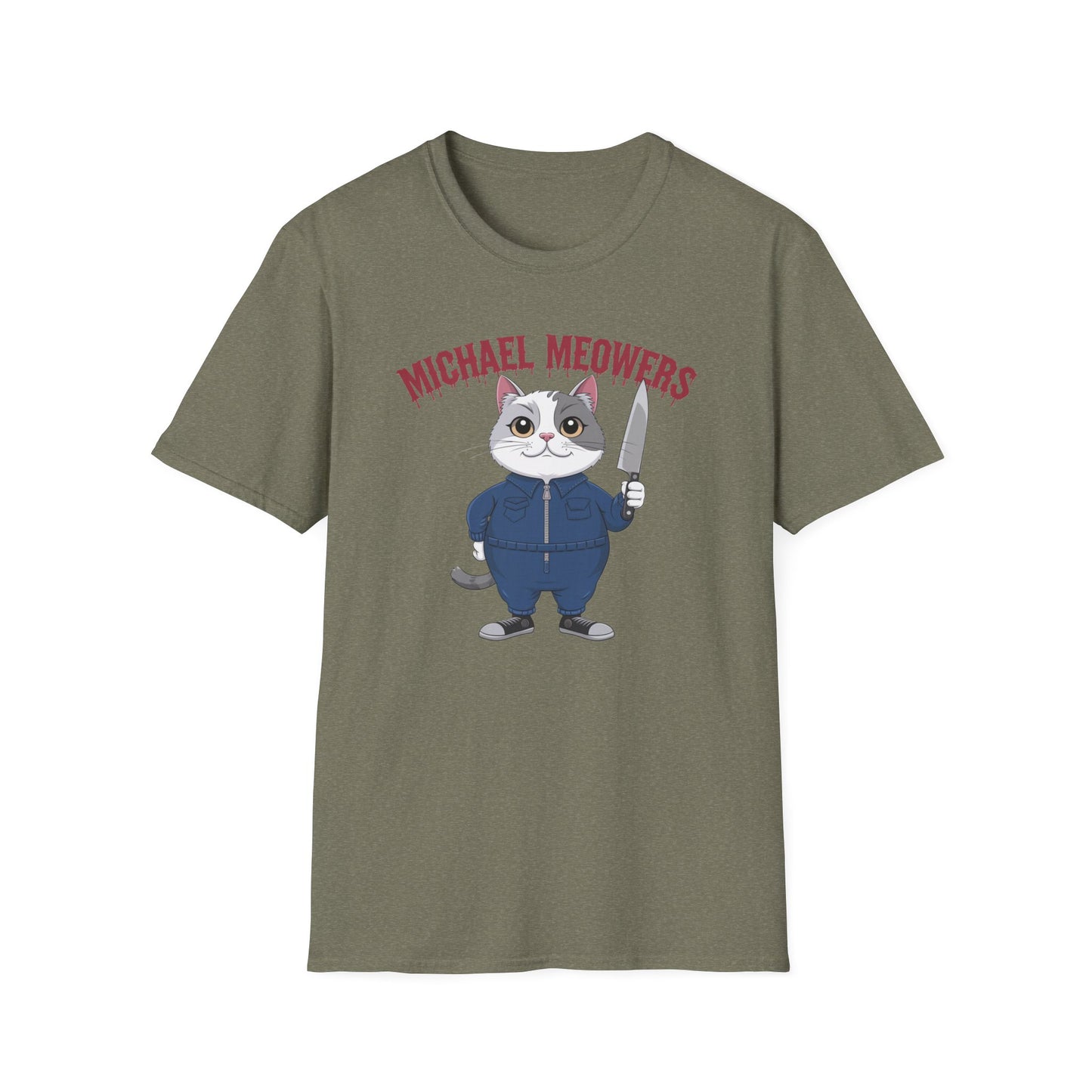 Funny Cat Graphic Tee, Unisex Softstyle T-Shirt, Pet Lovers Gift, Birthday Present, Cute Cat Shirt, Casual Wear