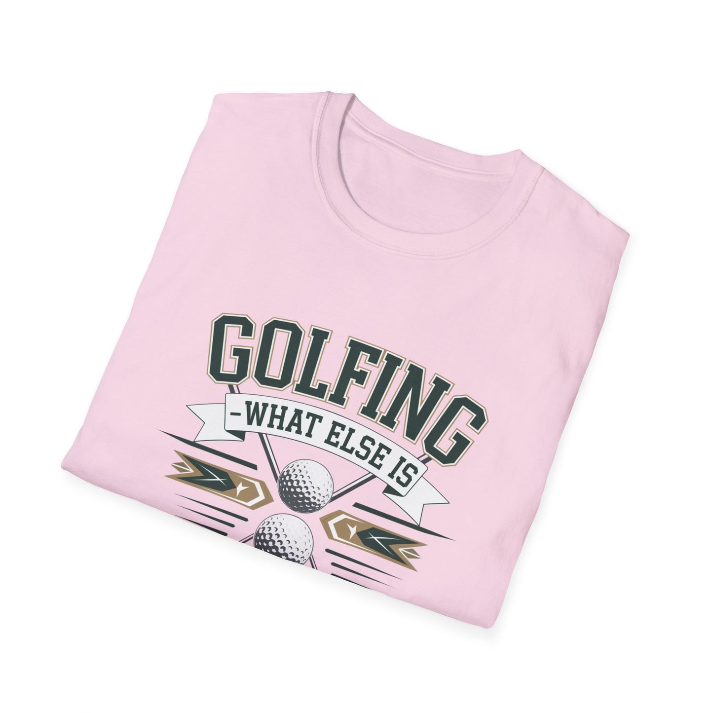 Golfing Theme Softstyle T-Shirt – Perfect for Golf Lovers!