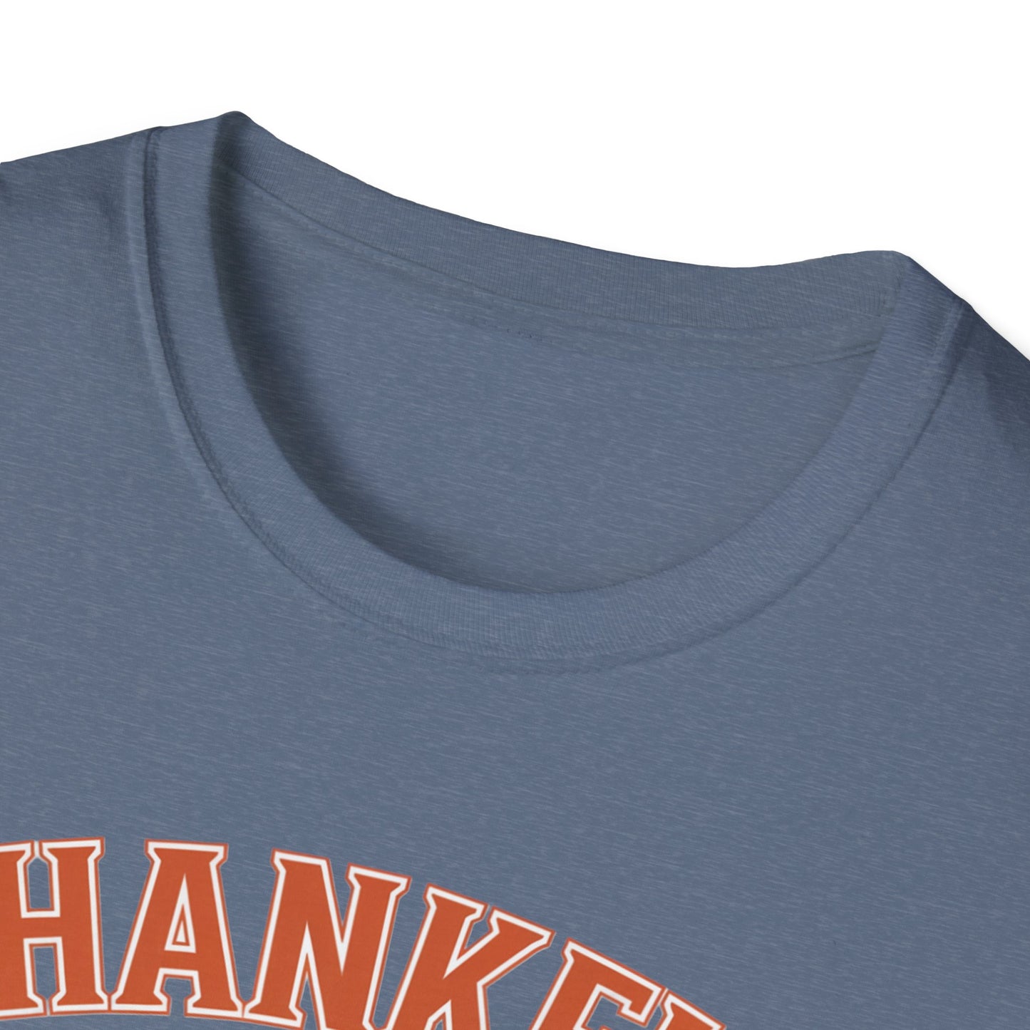 Thankful for Stretchy Pants Unisex Softstyle T-Shirt - Perfect for Thanksgiving & Casual Outings