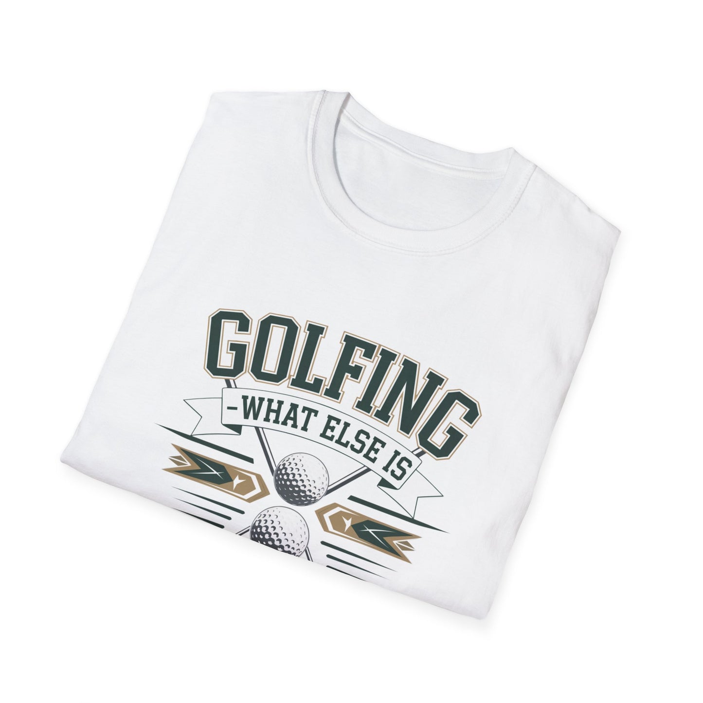 Golfing Theme Softstyle T-Shirt – Perfect for Golf Lovers!