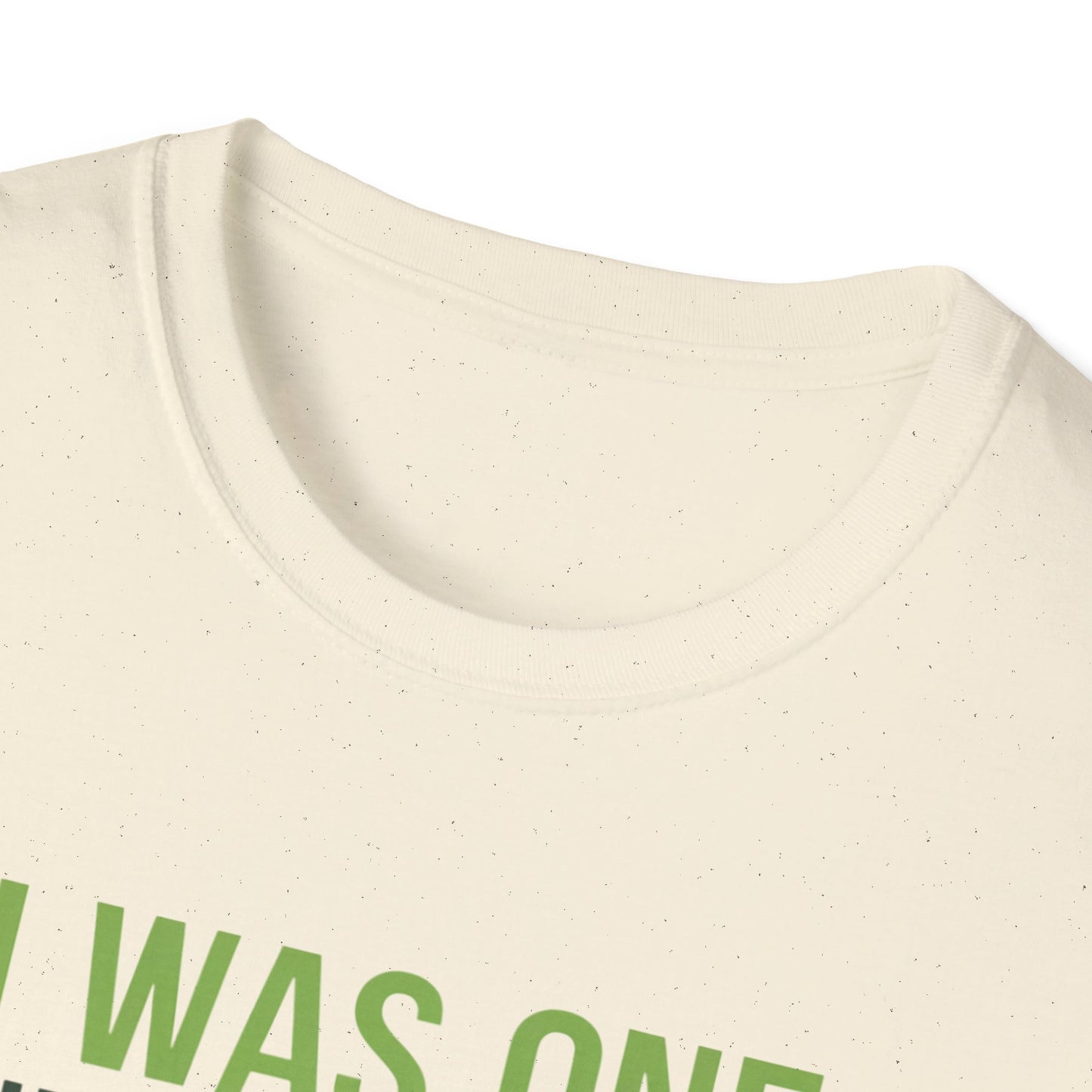 Funny Golf T-Shirt - "I Was One Under Today" - Unisex Softstyle Tee