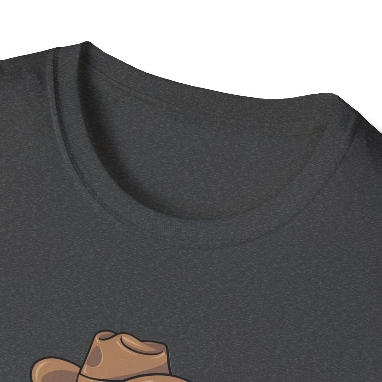 Ghostly Cowboy T-Shirt, Fun Halloween Tee, Spooky Ghost Shirt, Unisex Graphic Shirt, Witchy Casual Wear, Cute Halloween Gift