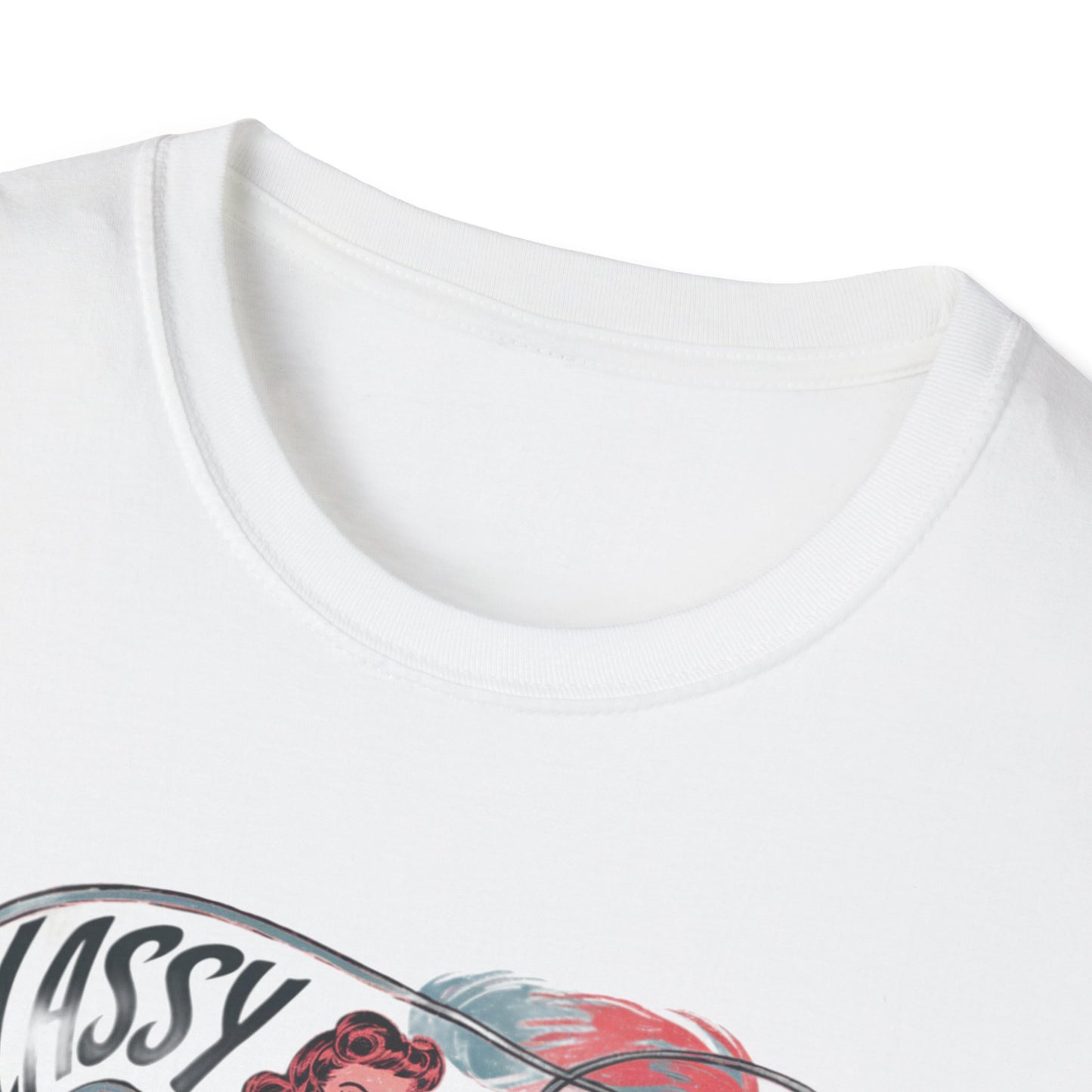 Classy & Badass Unisex T-Shirt, Vintage Chic Tee, Gift for Her, Empowerment Shirt, Casual Wear, Birthday Gift, Feminist Apparel