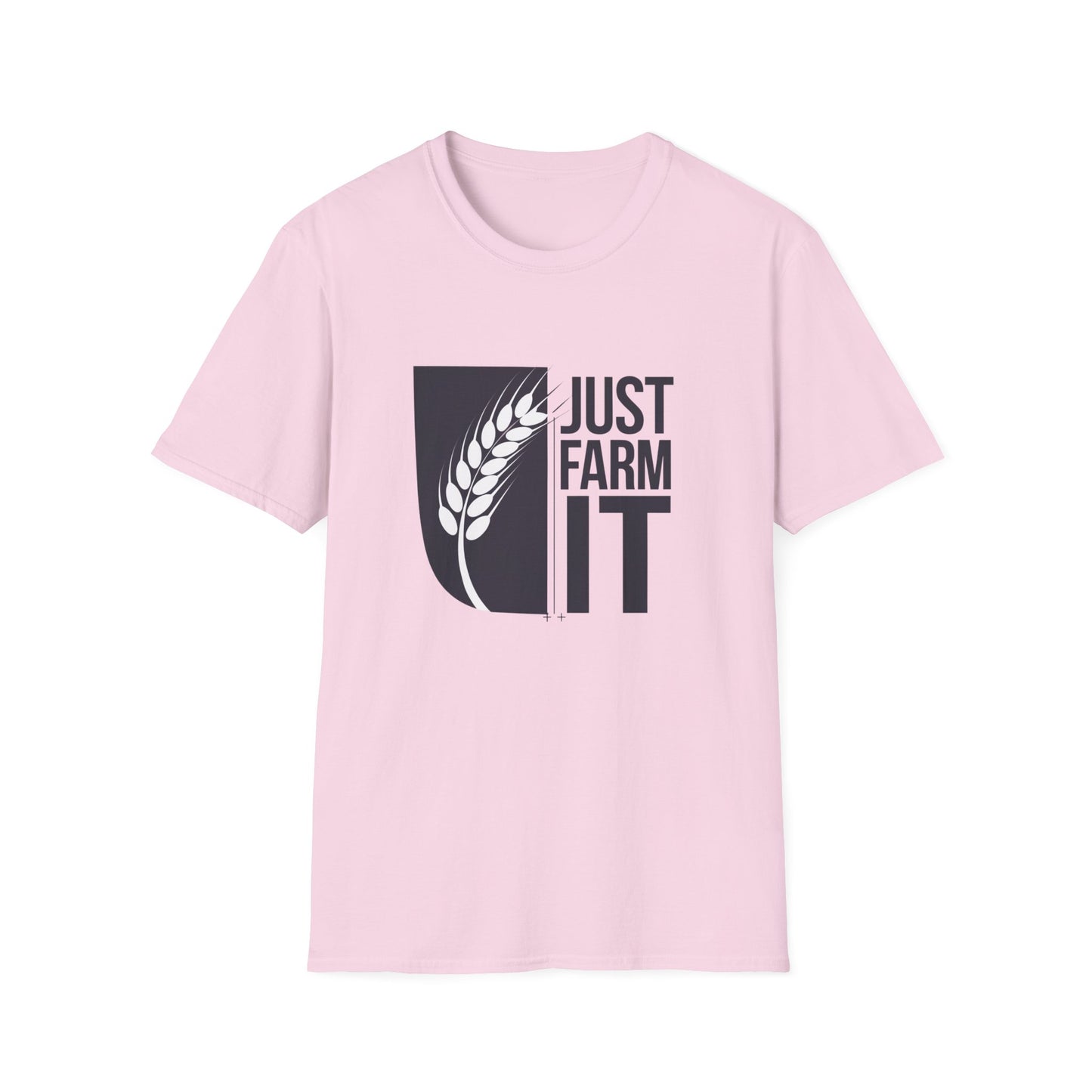 Just Farm It Unisex Softstyle T-Shirt - Casual Farm Apparel