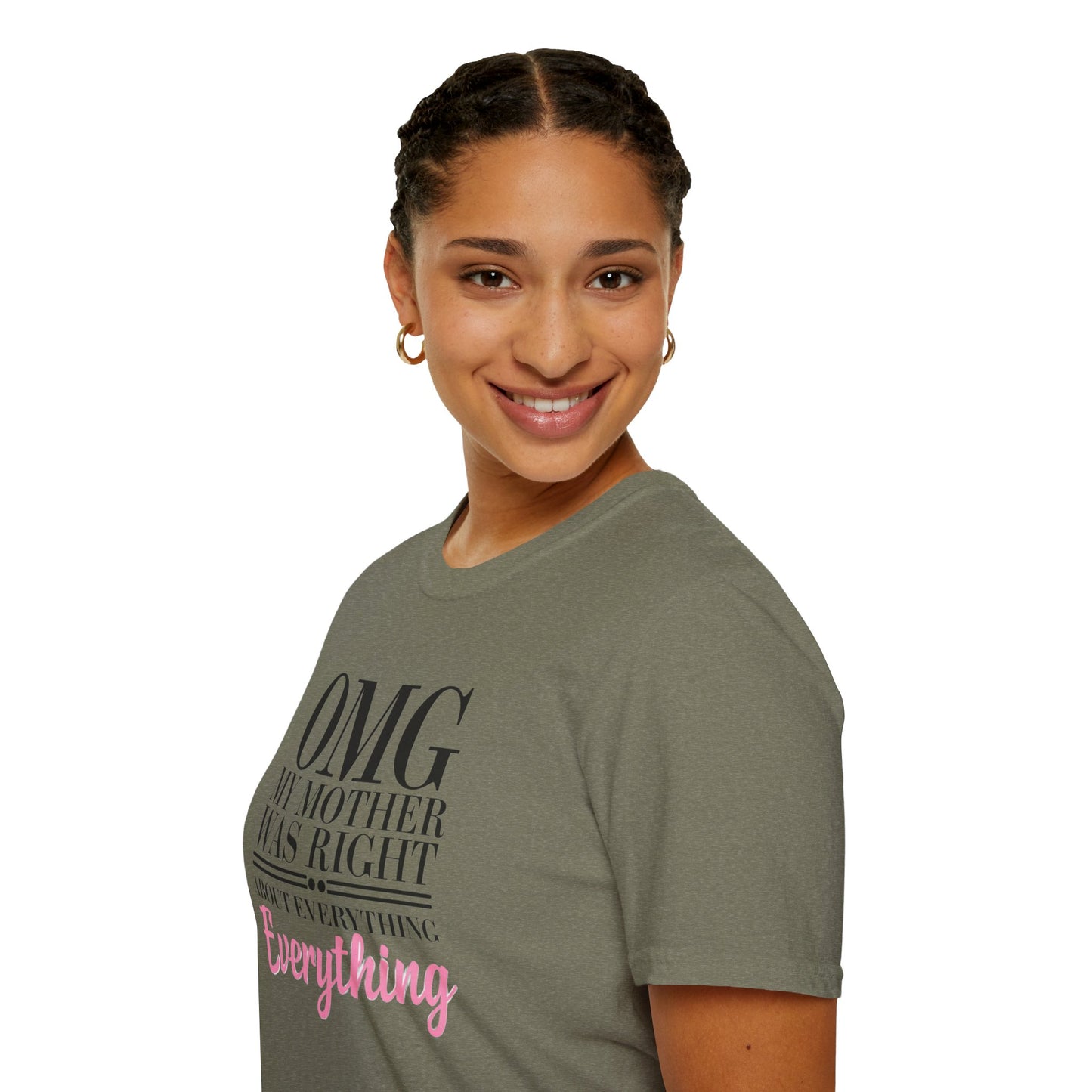 Funny Mother’s Day Unisex T-Shirt, Gift for Mom, Birthday Gift, Casual Wear, Lightweight Tee