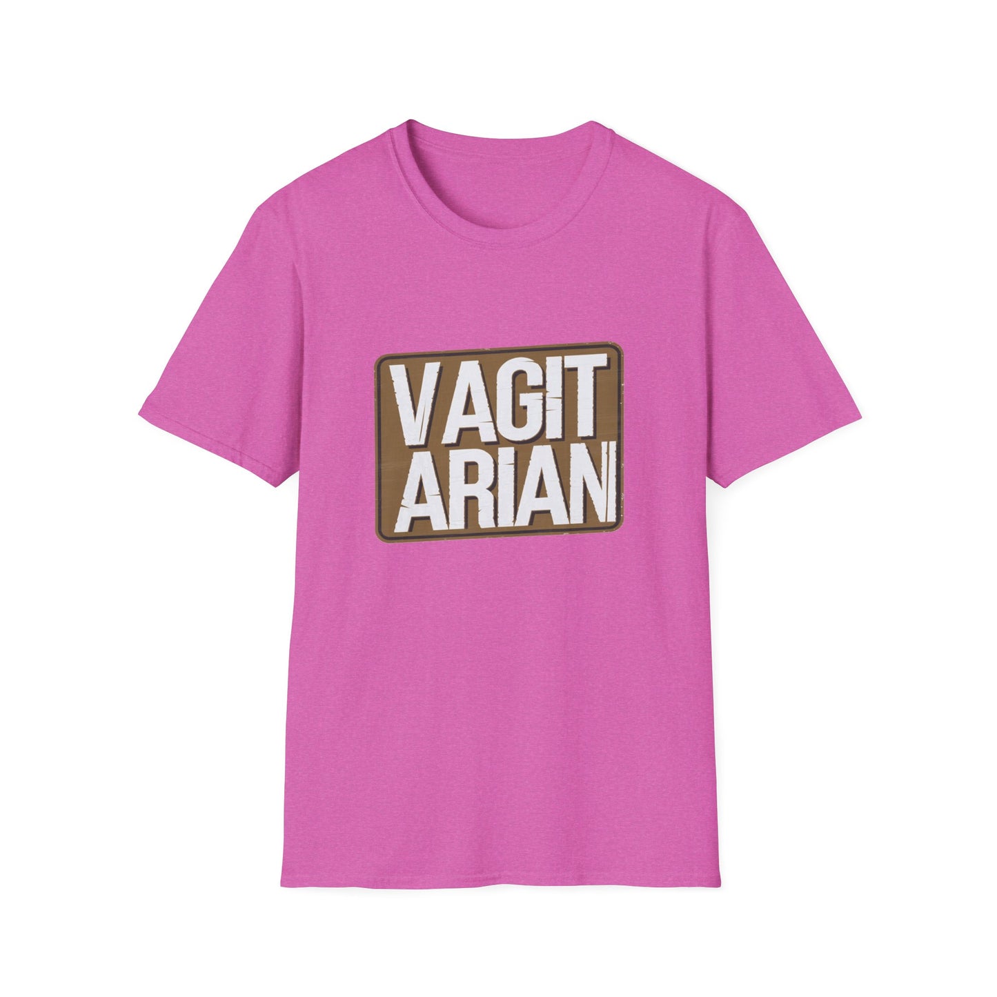 Funny Unisex T-Shirt - "VAGITARIAN" Humor Tee for Food Lovers