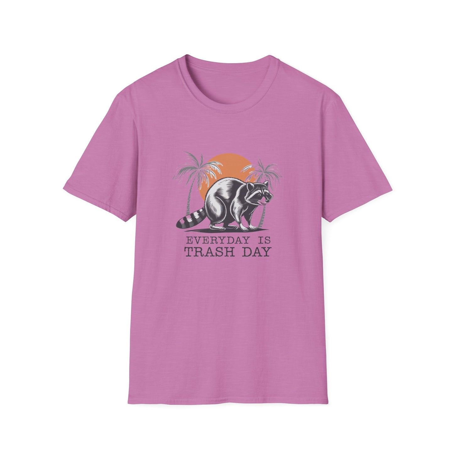Everyday is Trash Day Unisex Softstyle T-Shirt - Fun Graphic Tee for Casual Wear