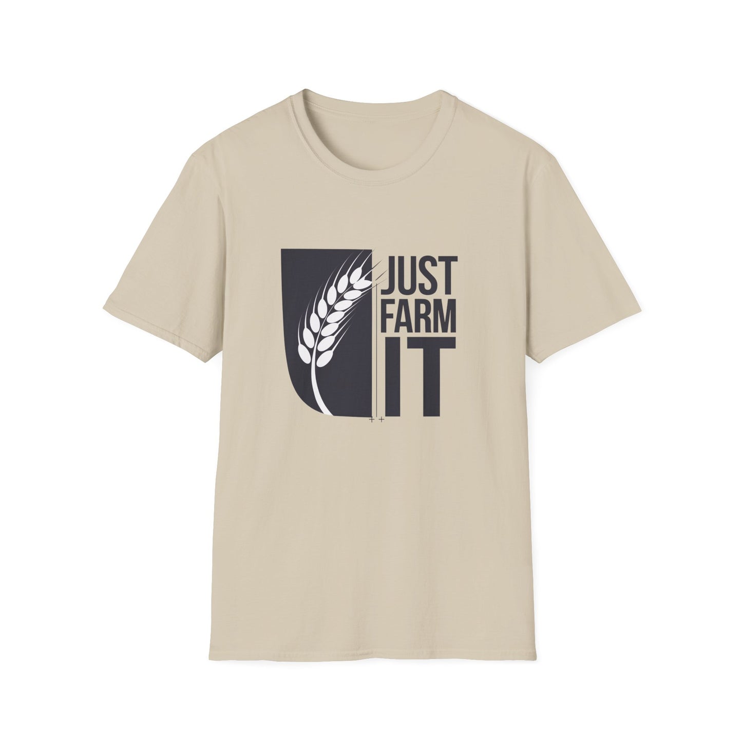 Just Farm It Unisex Softstyle T-Shirt - Casual Farm Apparel