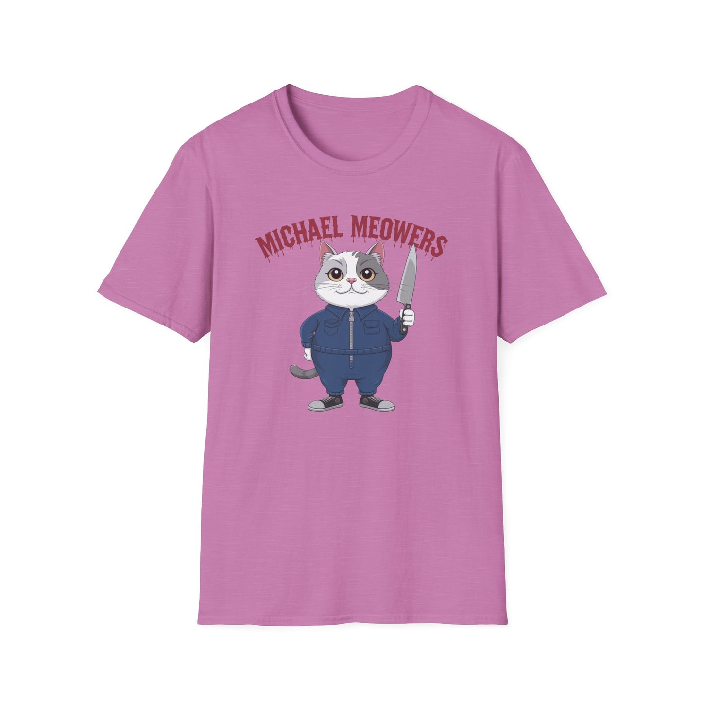 Funny Cat Graphic Tee, Unisex Softstyle T-Shirt, Pet Lovers Gift, Birthday Present, Cute Cat Shirt, Casual Wear
