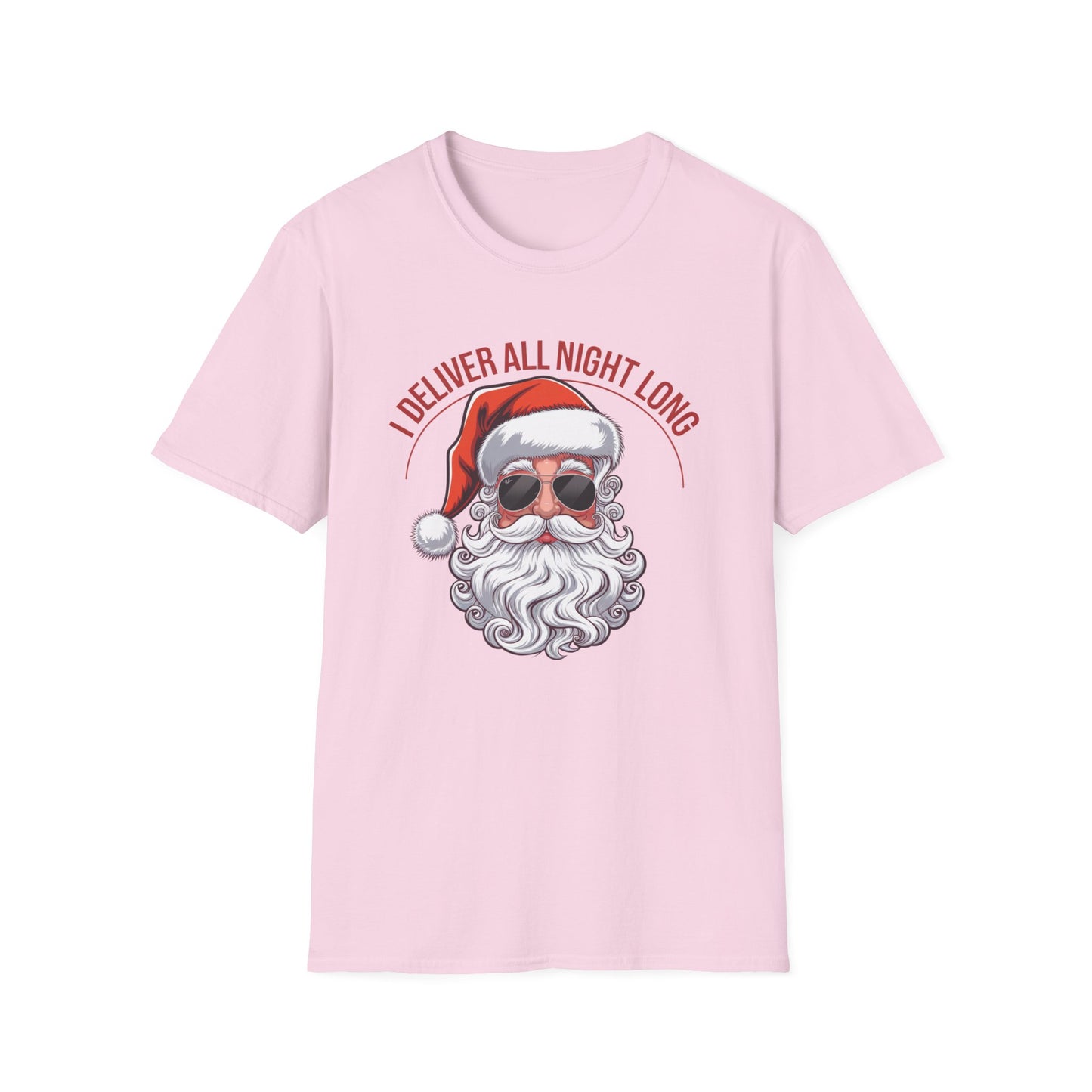 Santa Delivery T-Shirt, Funny Christmas Shirt, Holiday Gift, Relaxed Fit Tee, Unisex Tee for Christmas Lovers