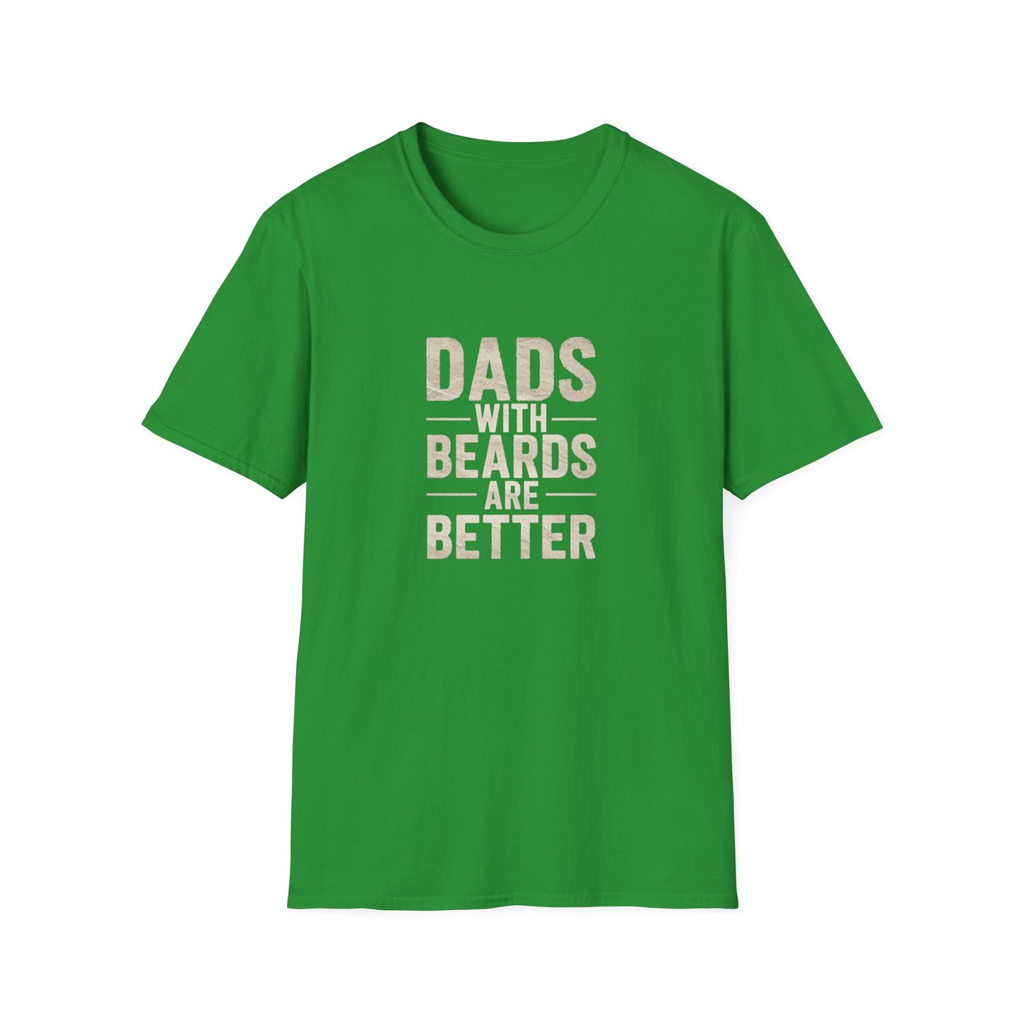 Dads with Beards Unisex Softstyle T-Shirt - Perfect Gift for Father's Day