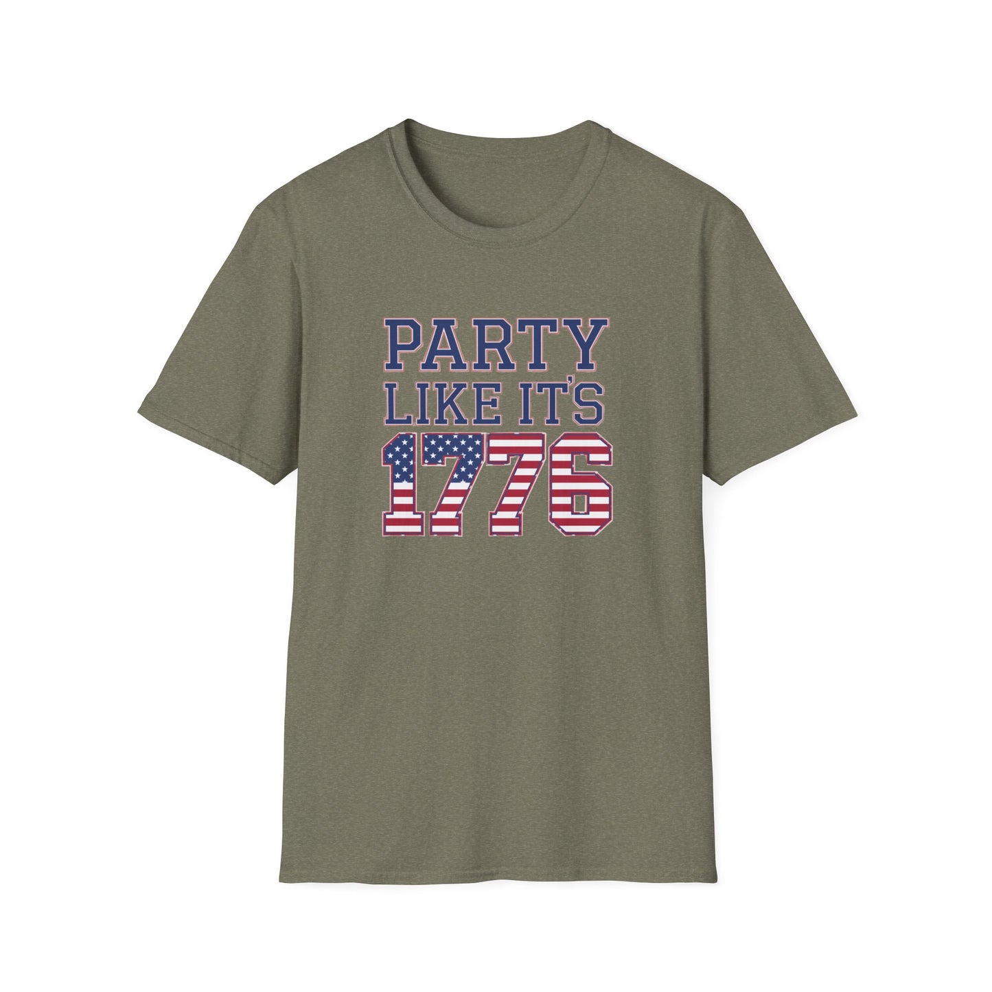 Patriotic Party Like It's 1776 Unisex T-Shirt