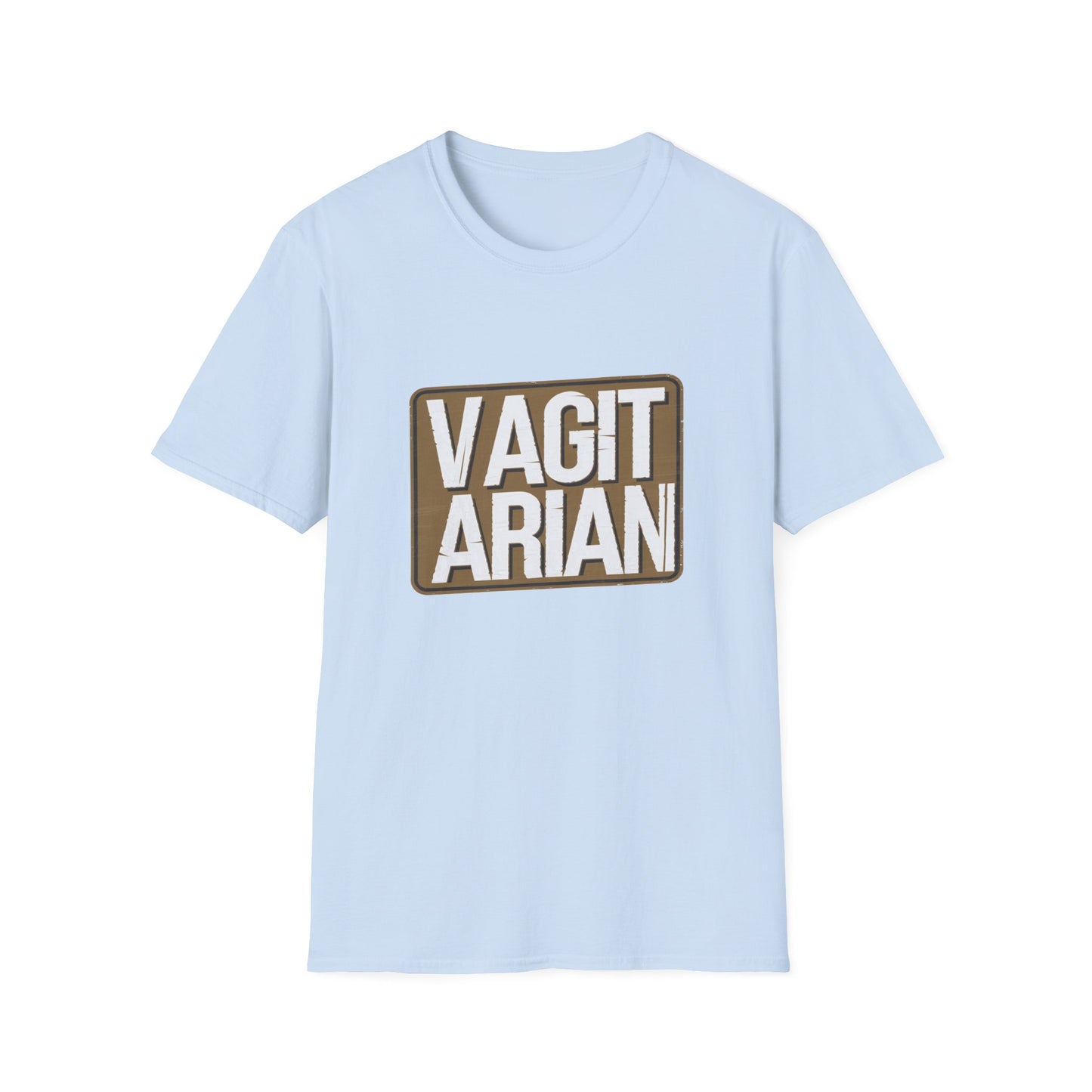 Funny Unisex T-Shirt - "VAGITARIAN" Humor Tee for Food Lovers