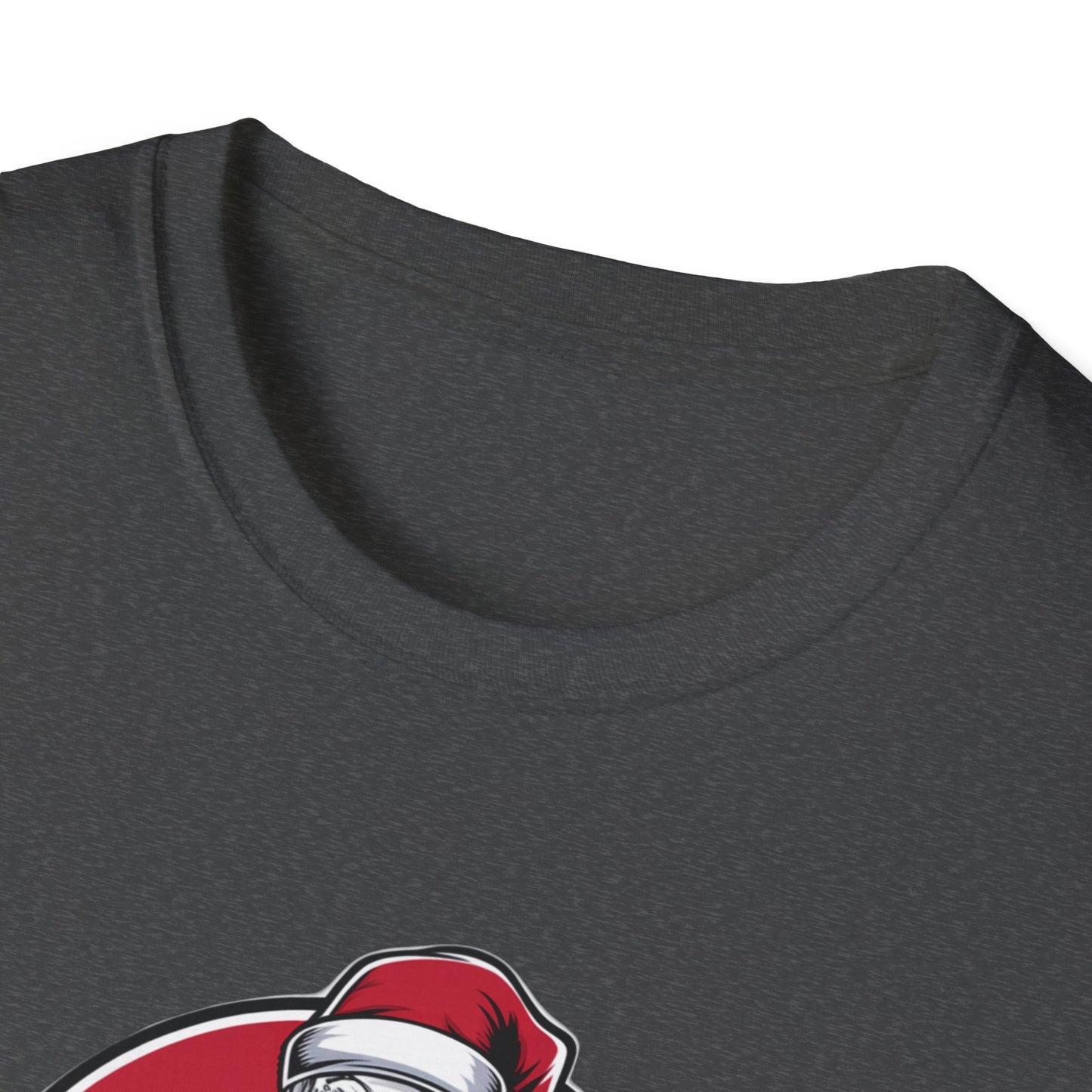 Christmas Muscle Santa Unisex T-Shirt, Holiday Gift, Funny Tee, Santa Outfit, Christmas Apparel