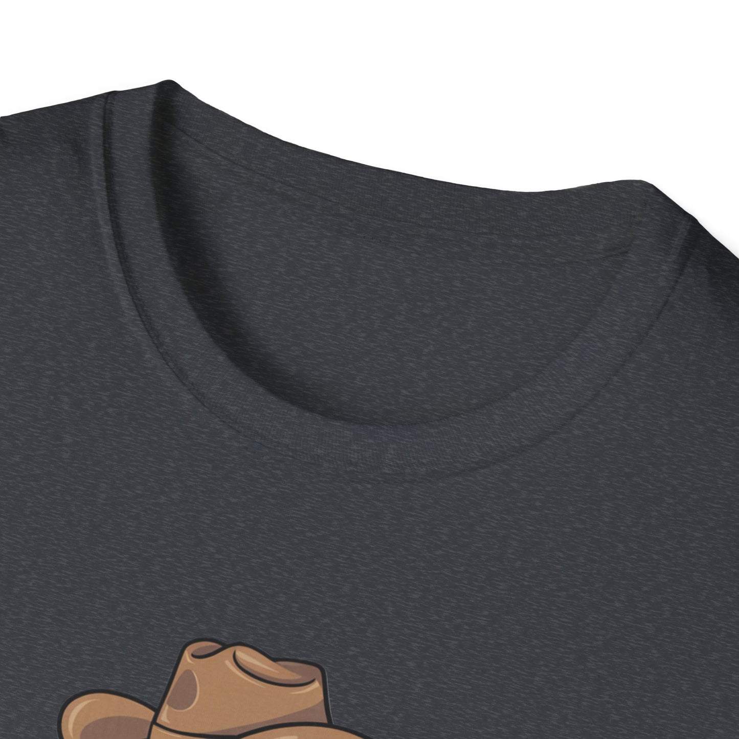 Ghostly Cowboy T-Shirt, Fun Halloween Tee, Spooky Ghost Shirt, Unisex Graphic Shirt, Witchy Casual Wear, Cute Halloween Gift