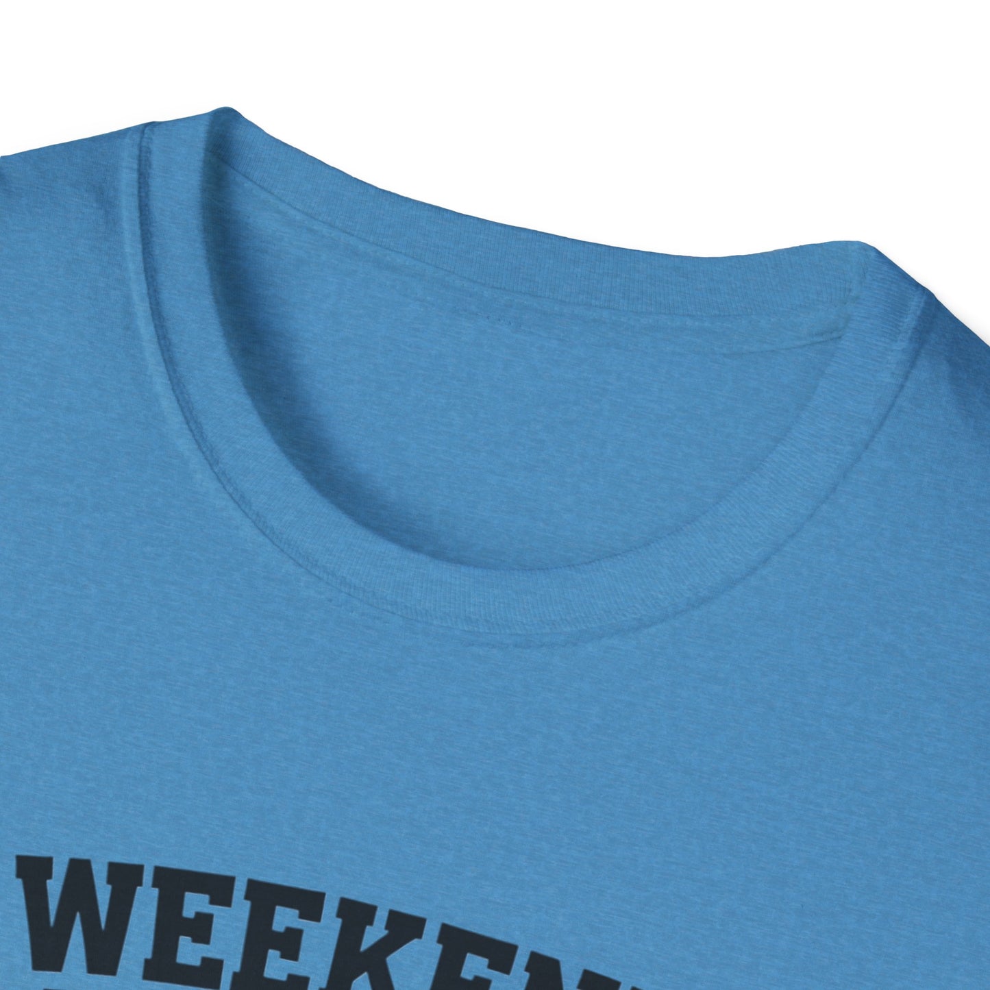 Weekend Forecast Golf Drinking T-Shirt | Unisex Softstyle Tee for Golf Lovers
