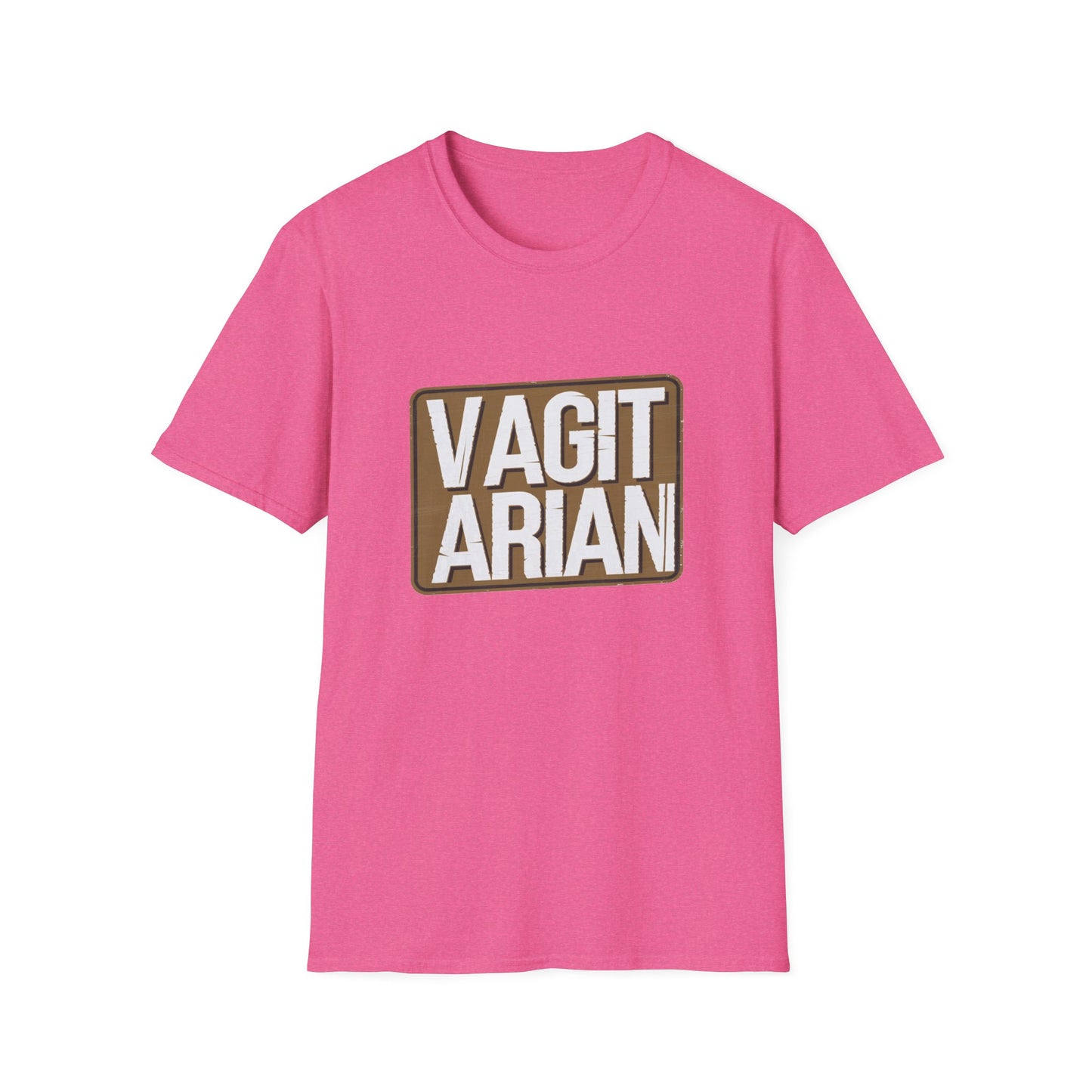 Funny Unisex T-Shirt - "VAGITARIAN" Humor Tee for Food Lovers