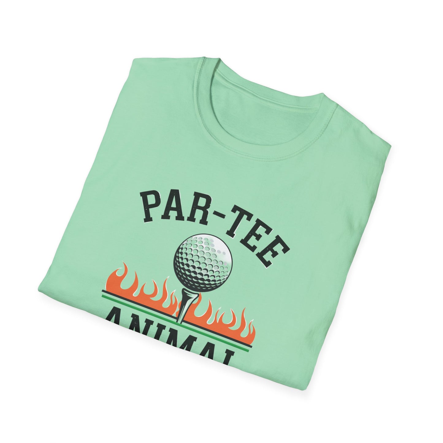 Par-Tee Animal Unisex Softstyle T-Shirt - Fun Golf Tee for Golf Lovers