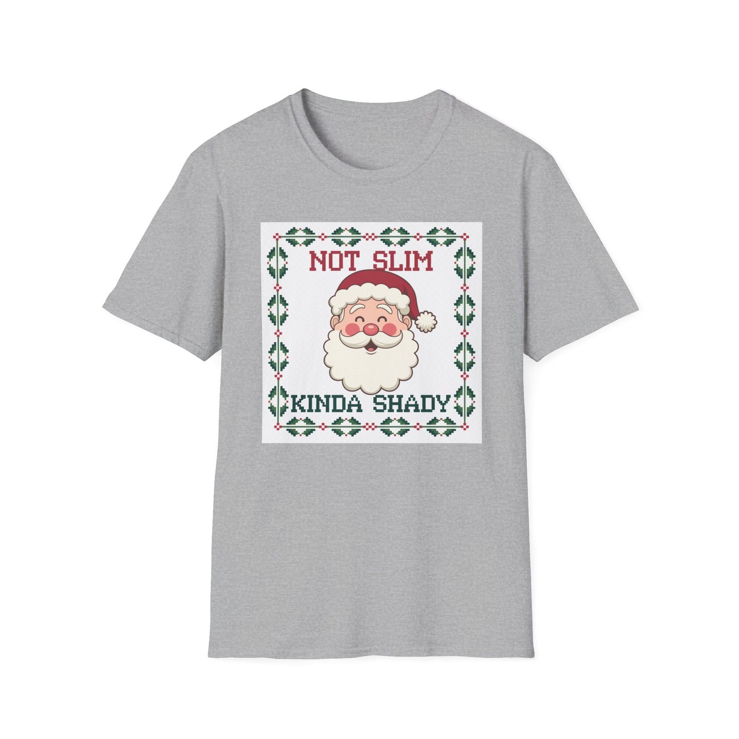 Funny Christmas T-Shirt, Holiday Humor Tee, Santa Claus Apparel, Unisex Gift, Festive Shirt, Party Wear