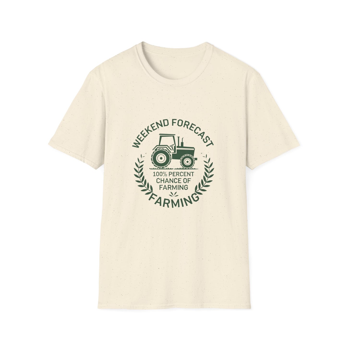 Weekend Forecast Farming Unisex Softstyle T-Shirt