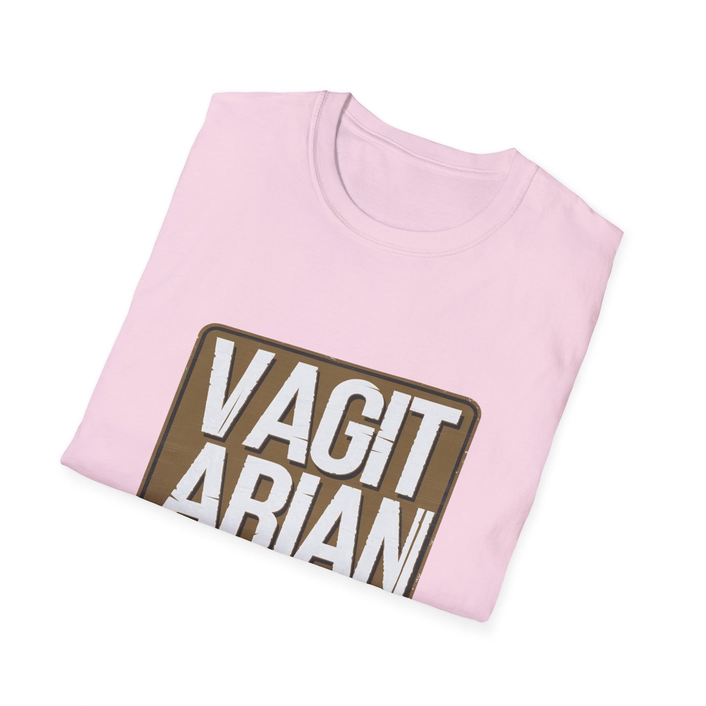 Funny Unisex T-Shirt - "VAGITARIAN" Humor Tee for Food Lovers