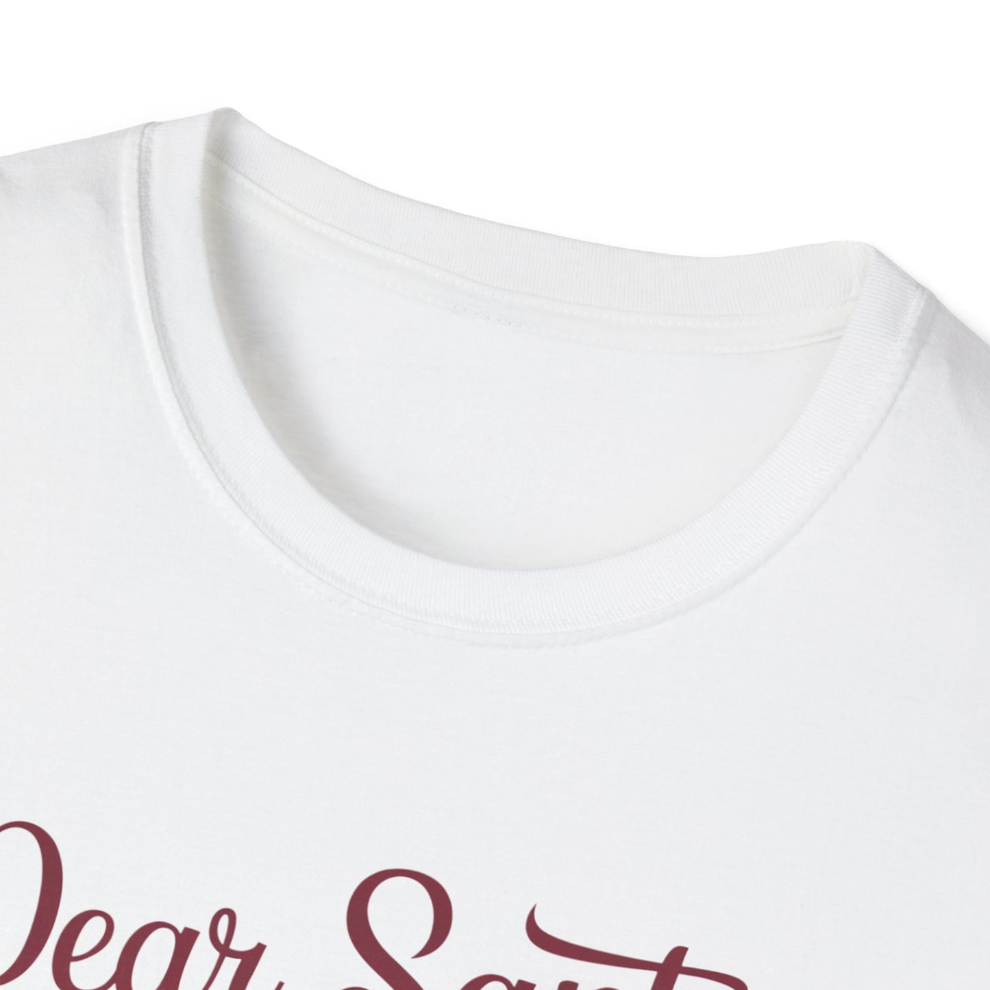 Funny Christmas T-Shirt, Unisex Softstyle Tee, Holiday Humor Gift, Santa Cookie Tee, Fun Gift for Him or Her, Seasonal Wear