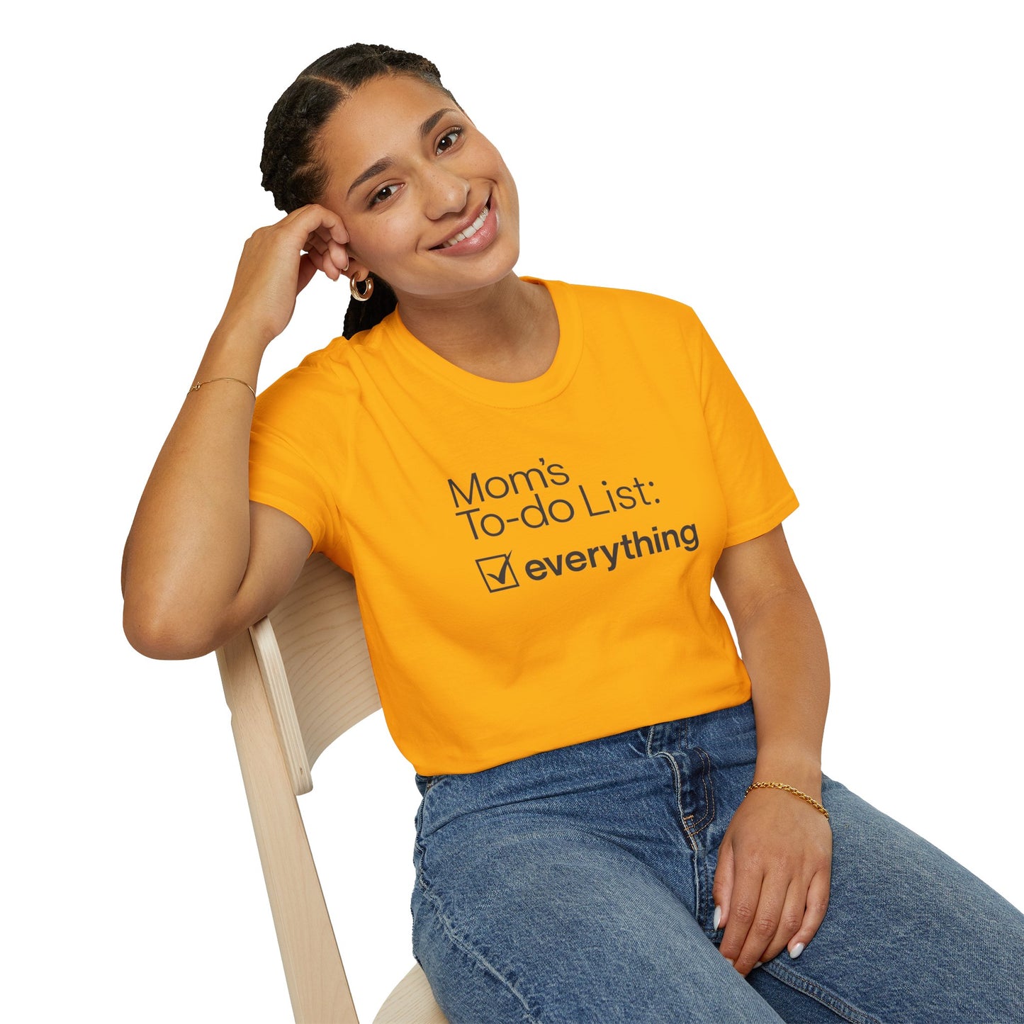 Mom's To-Do List T-Shirt, Funny Gift for Moms, Women's Casual Tee, Mother's Day Gift, Everyday Wear, Family Humor Shirt
