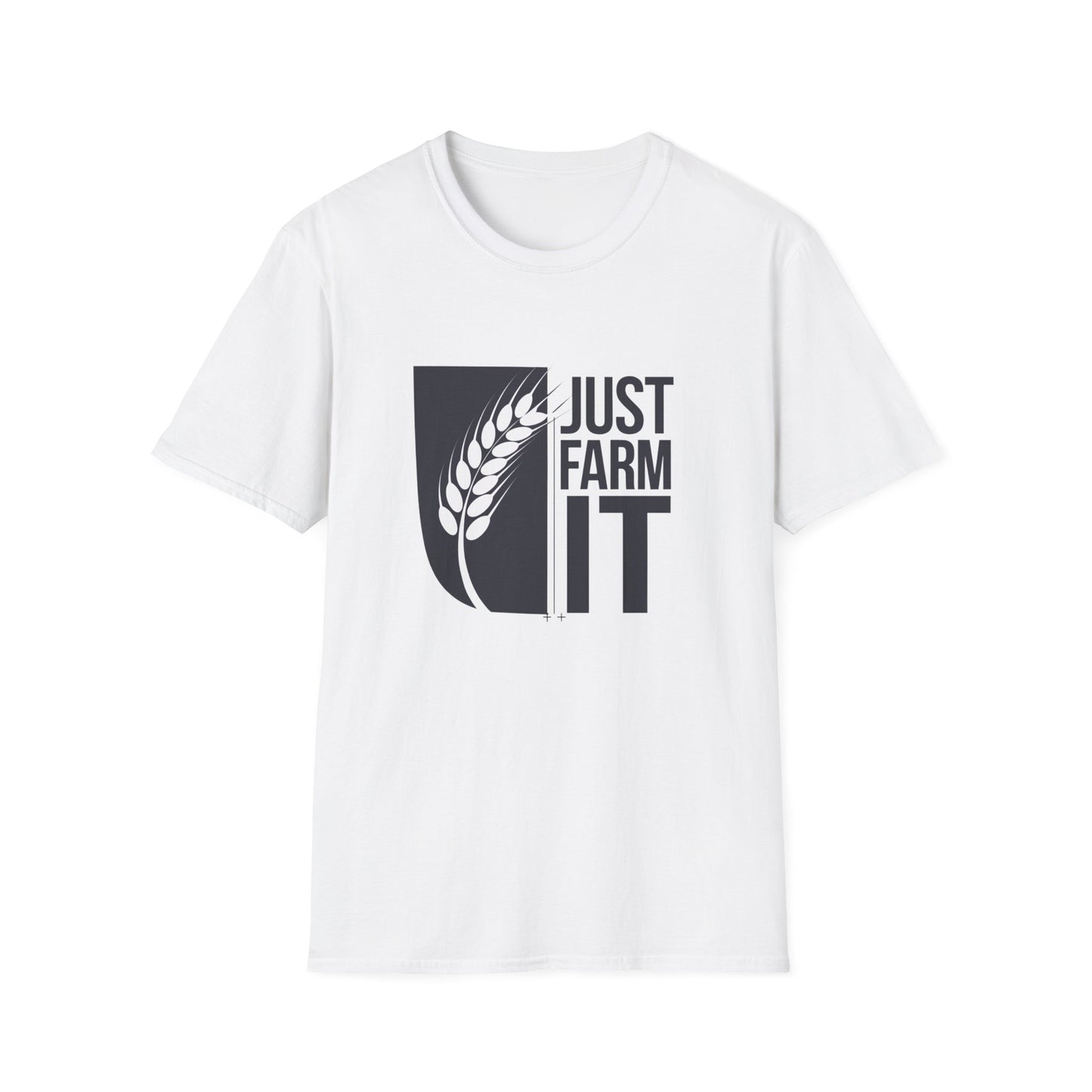 Just Farm It Unisex Softstyle T-Shirt - Casual Farm Apparel