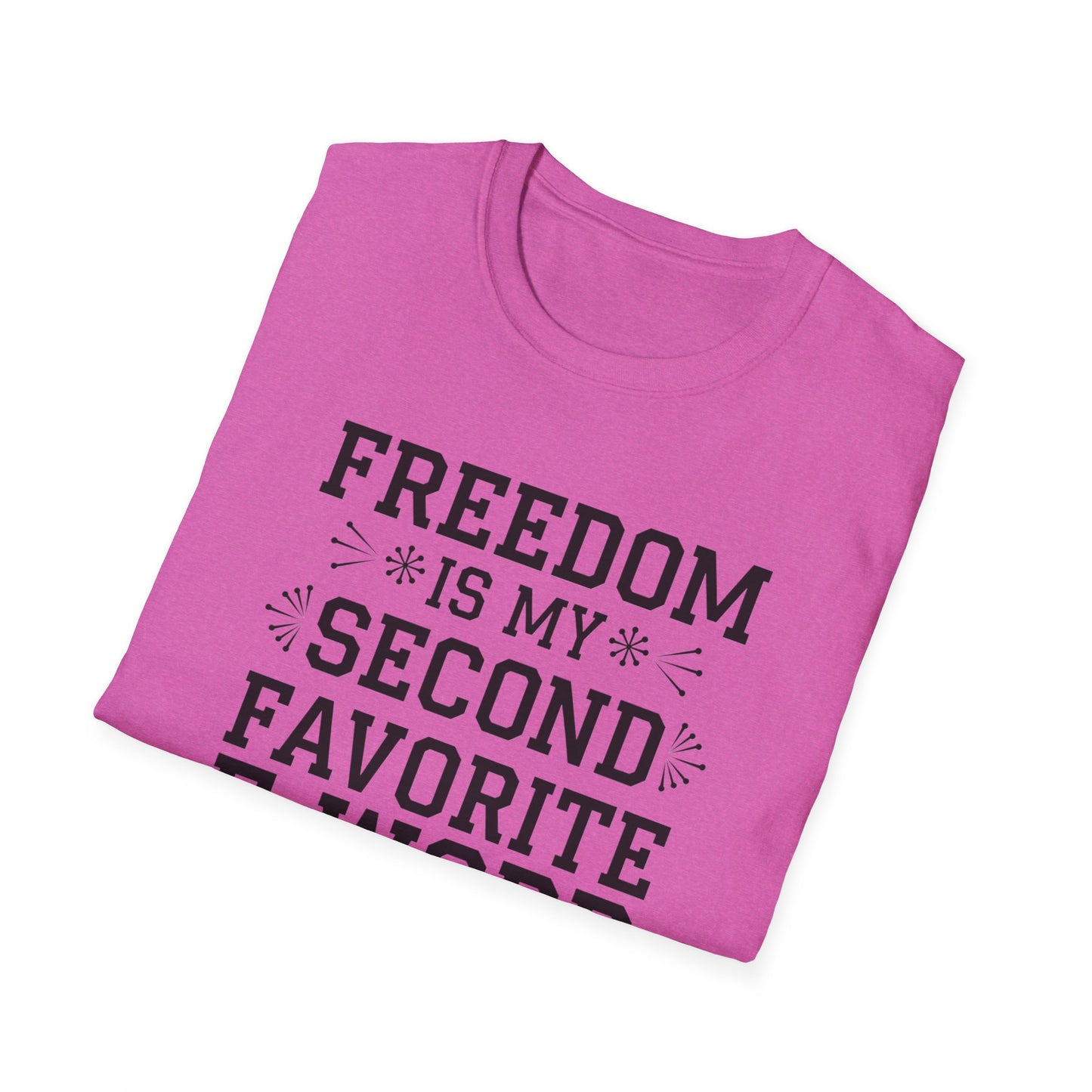 Freedom F-Word Unisex T-Shirt - Perfect for Casual Outings and Holidays